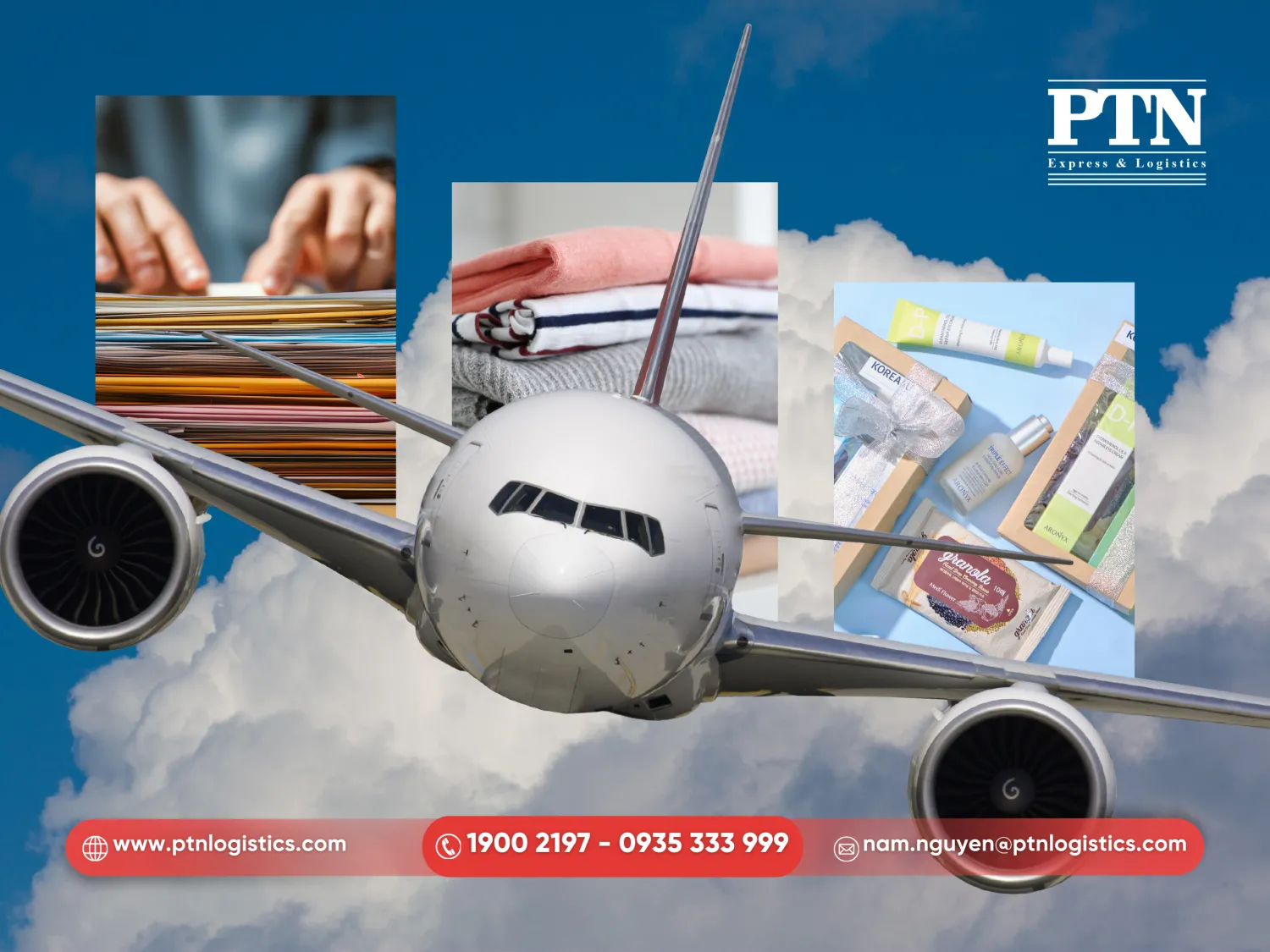 Các mặt hàng thường được vận chuyển đi Đài Loan