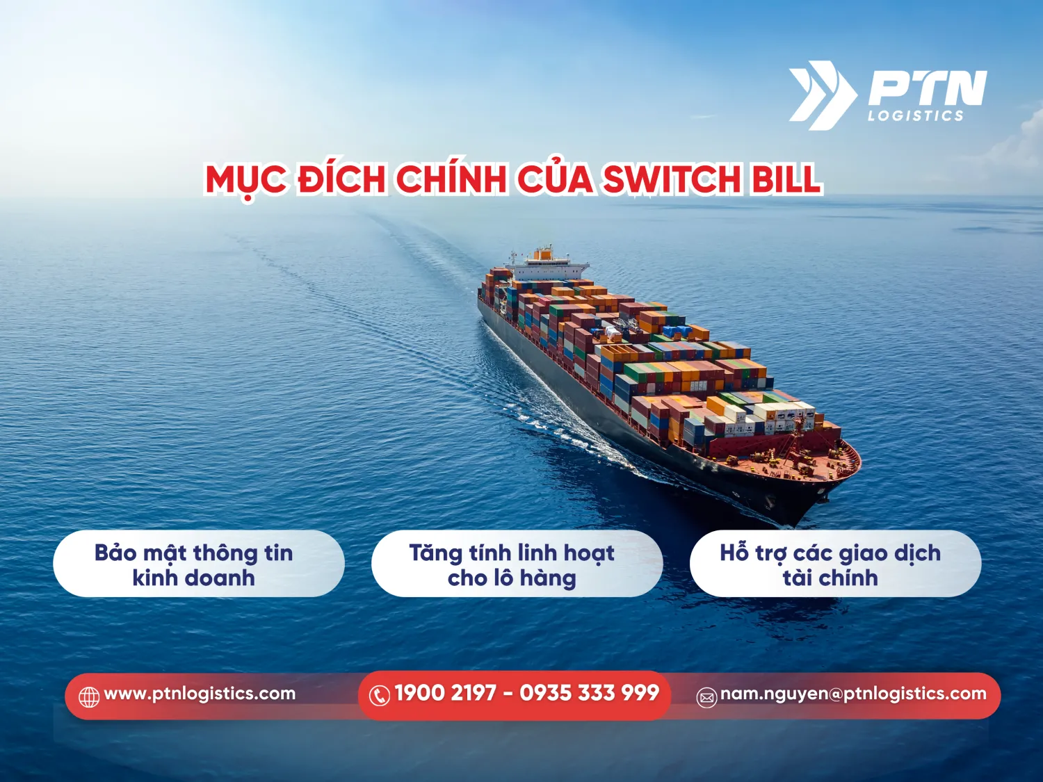 Các mục đích chính của switch bill