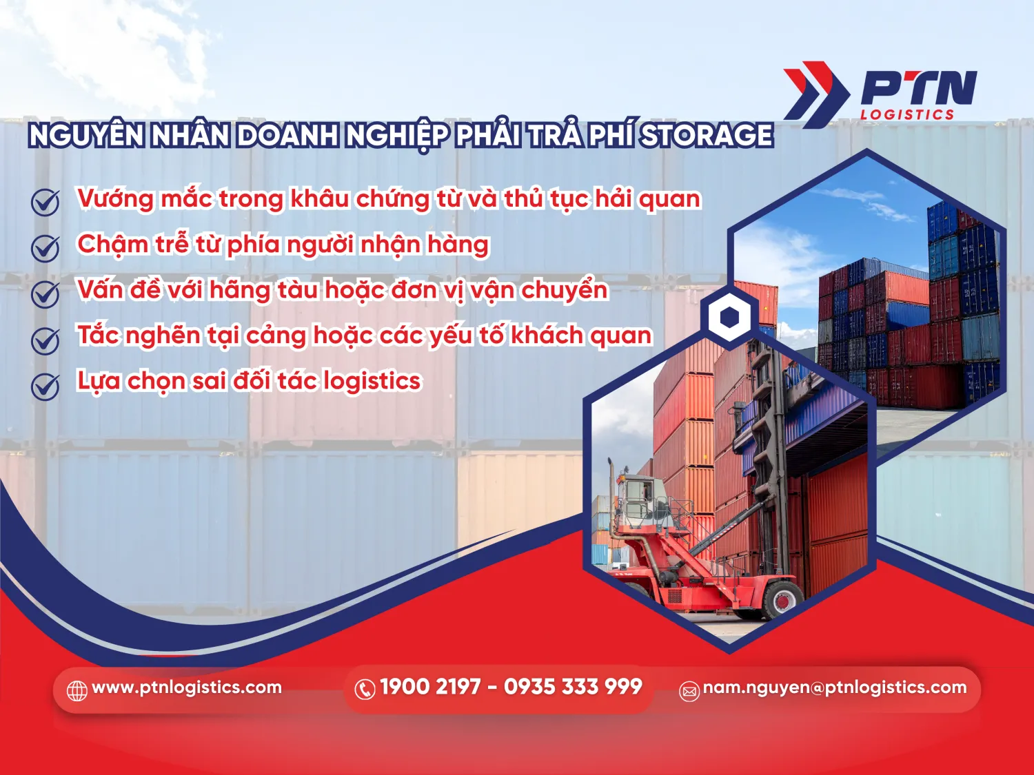 Các nguyên nhân doanh nghiệp phải trả phí Storage