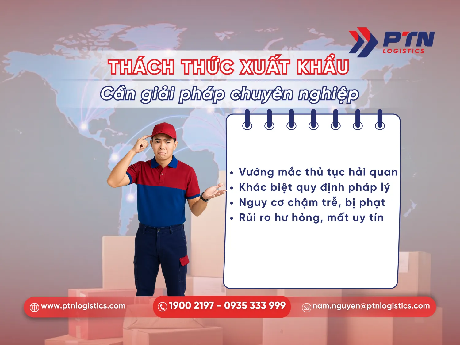 Các thách thức khi gửi hàng ra nước ngoài