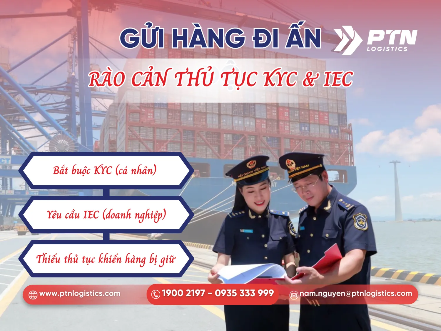 Các thách thức về thủ tục hải quan