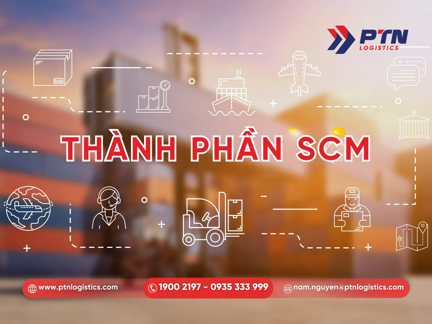 Các thành phần chính trong SCM