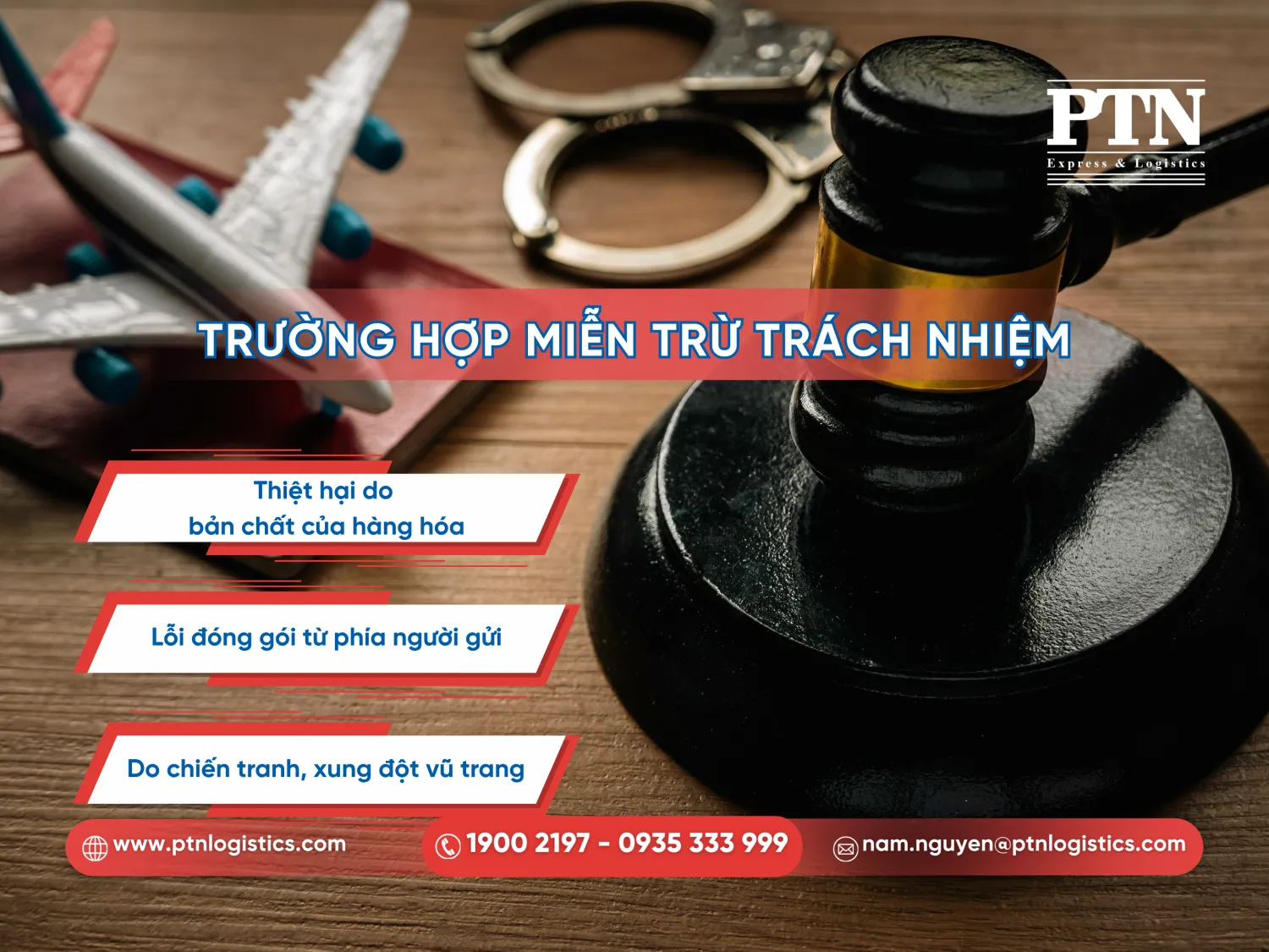 Các trường hợp không được miễn trừ trách nhiệm
