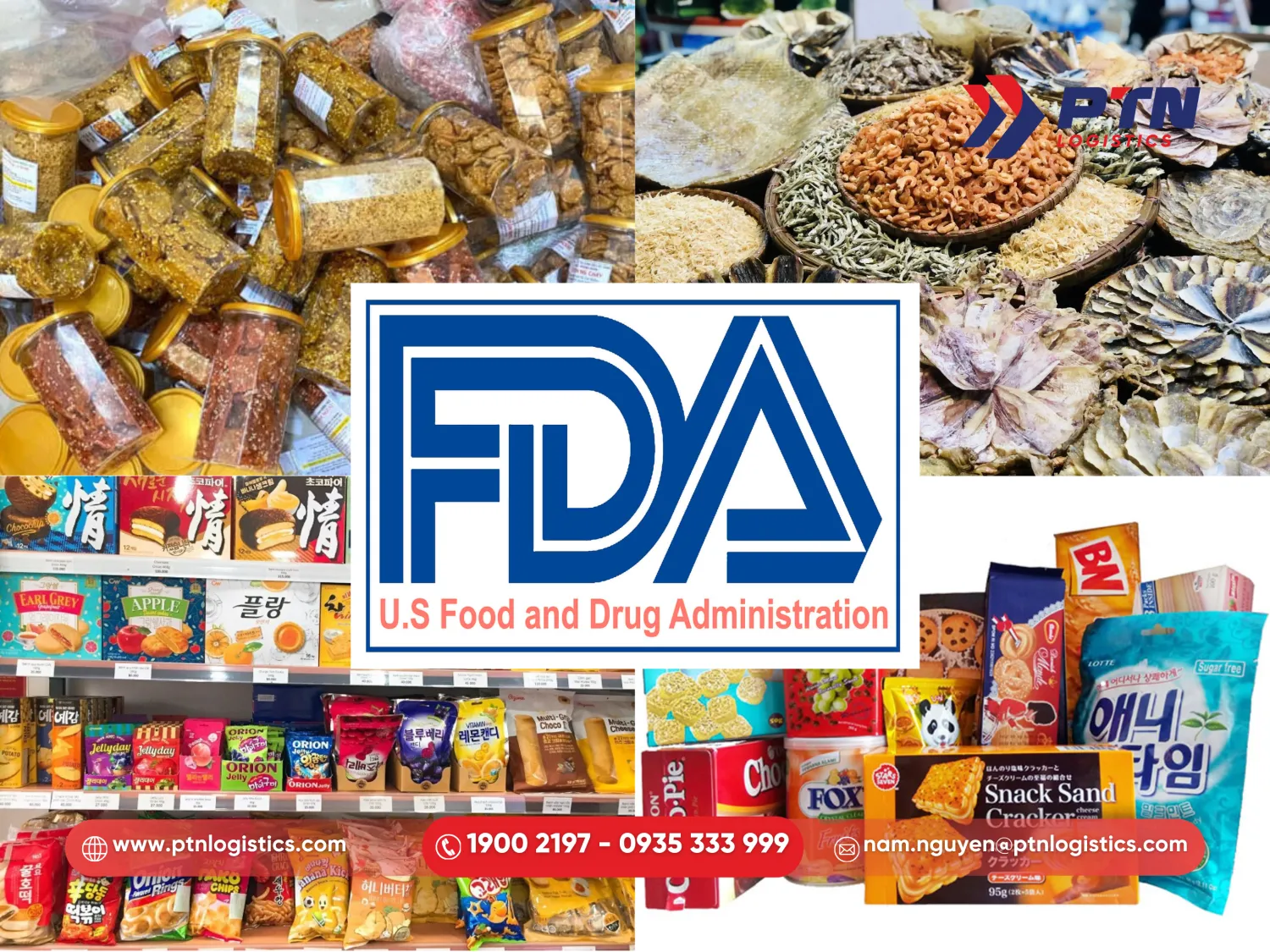 Các yêu cầu về thực phẩm bắt buộc từ FDA