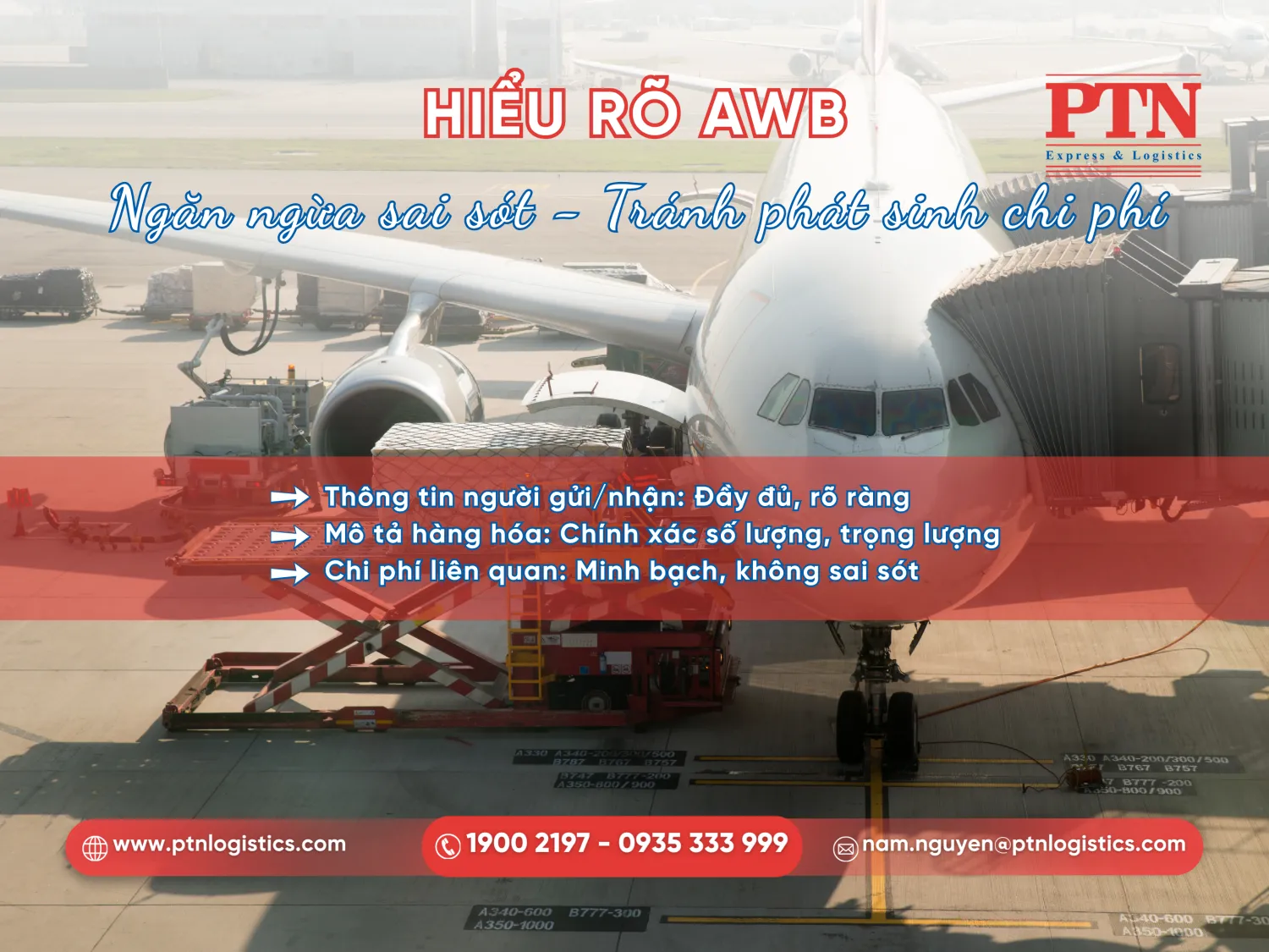 Cách đọc và điền thông tin trên AWB