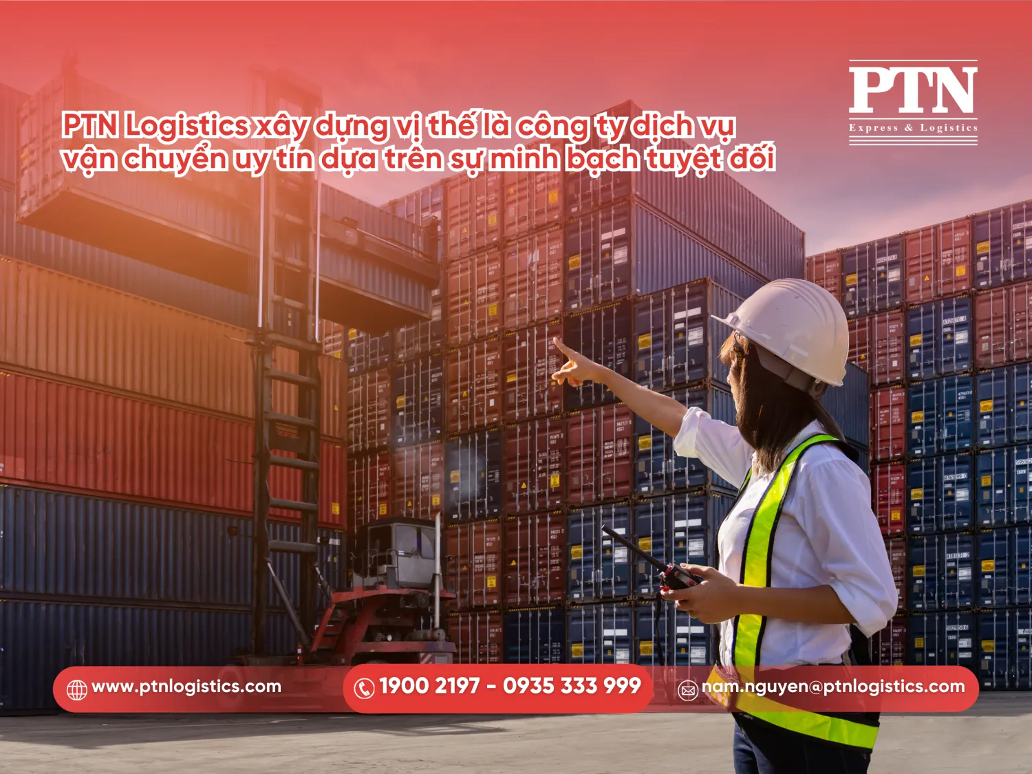 Cam kết dịch vụ của PTN Logistics