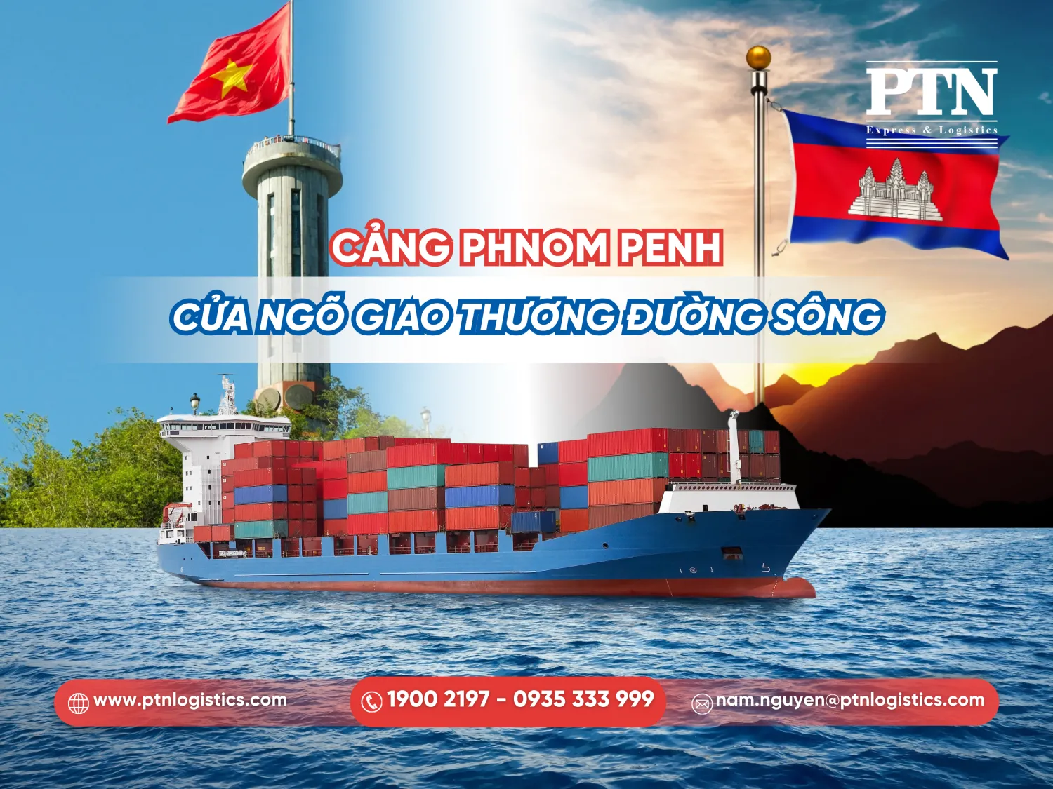 Cảng Phnom Penh - Cửa ngõ giao thương đường sông