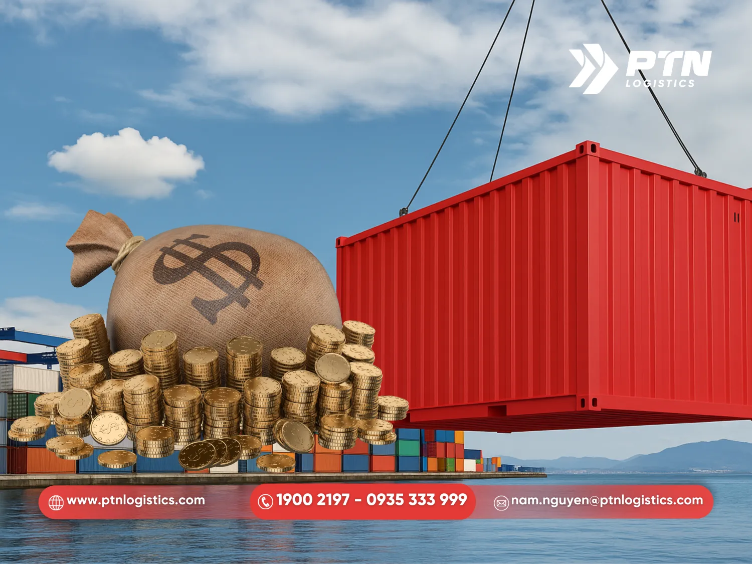 Chi phí vận chuyển đi đôi với chất lượng cao