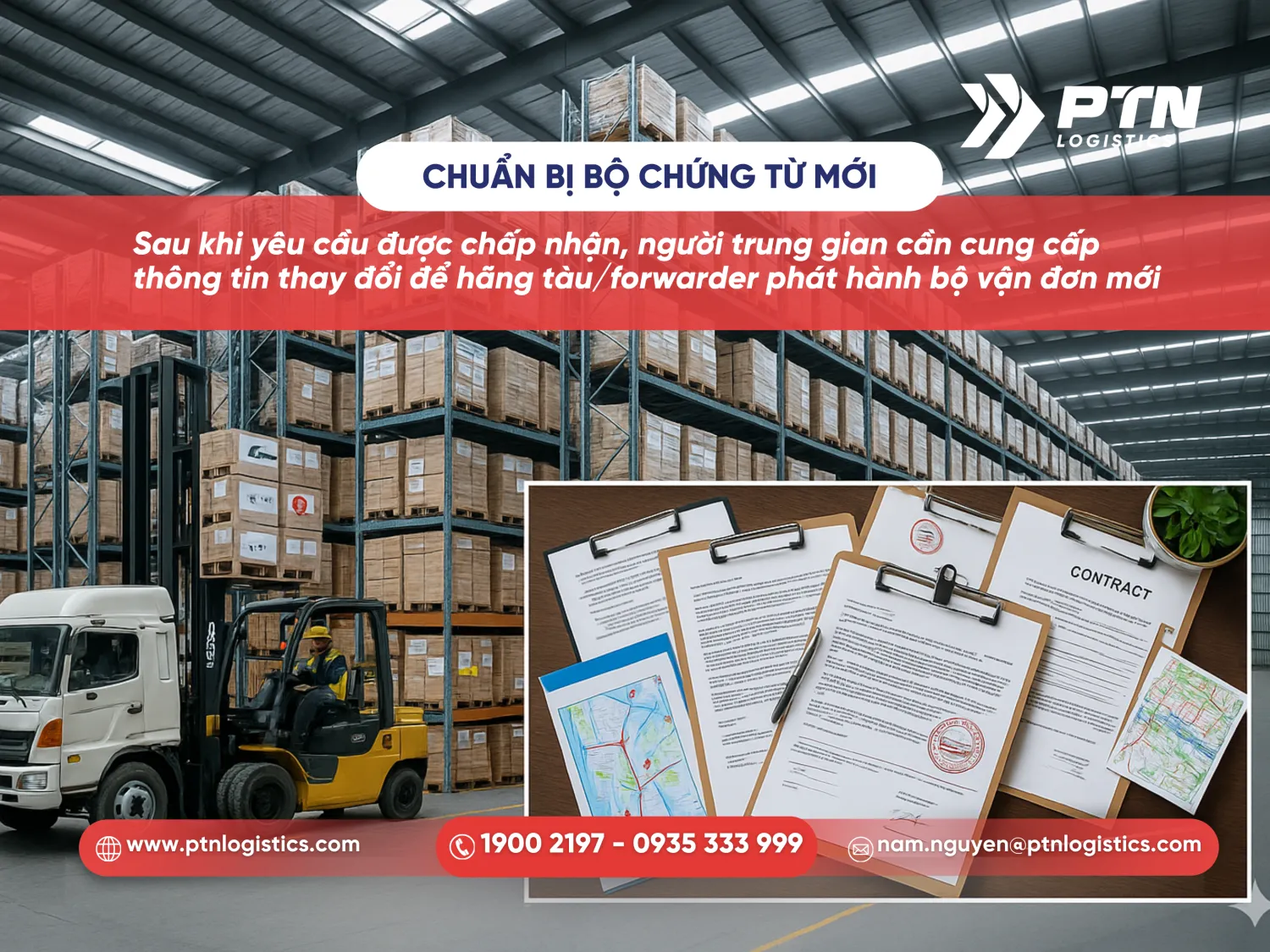 Chuẩn bị bộ chứng từ mới cho switch bill