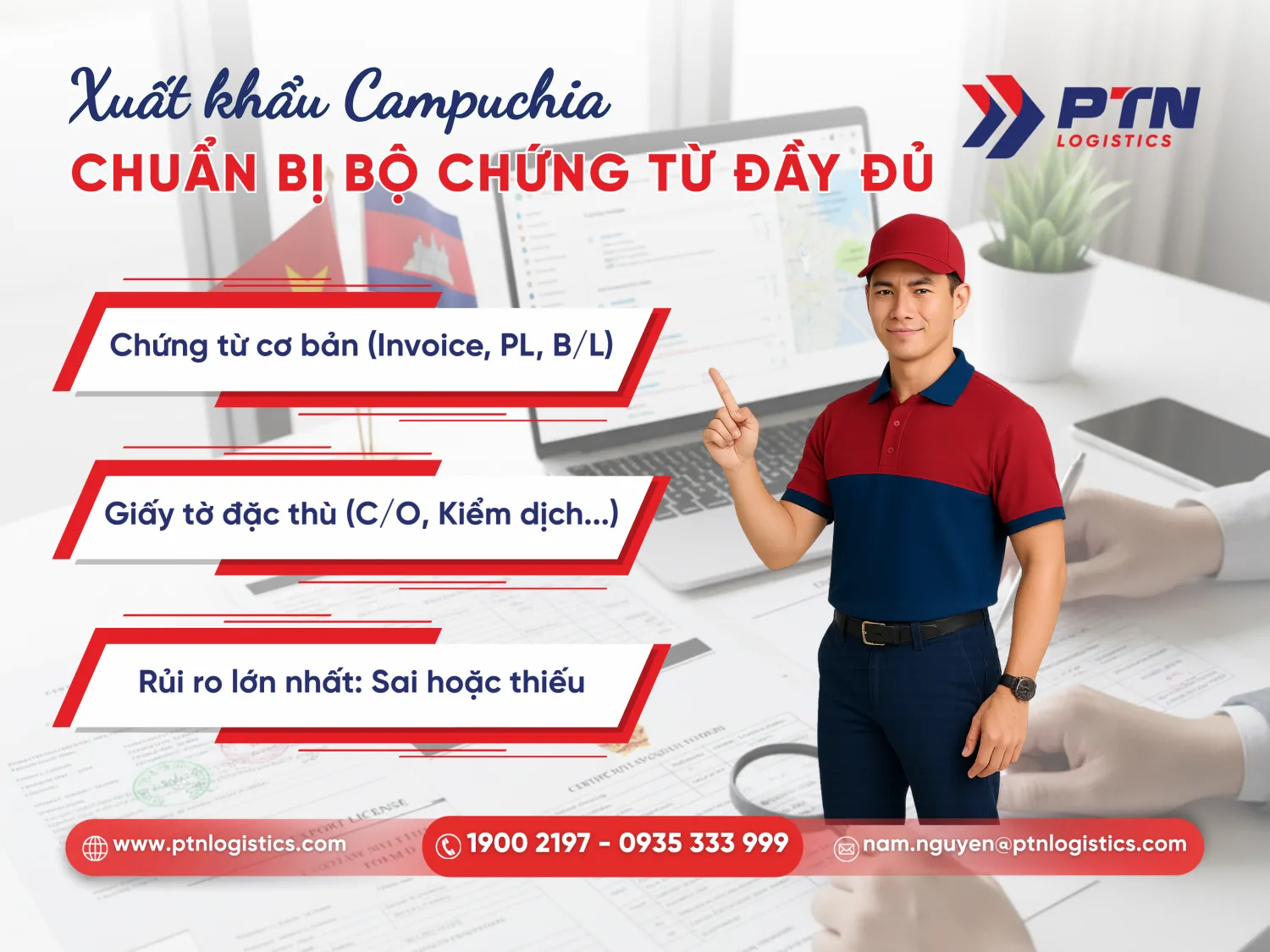 Chuẩn bị chứng từ xuất khẩu cần thiết