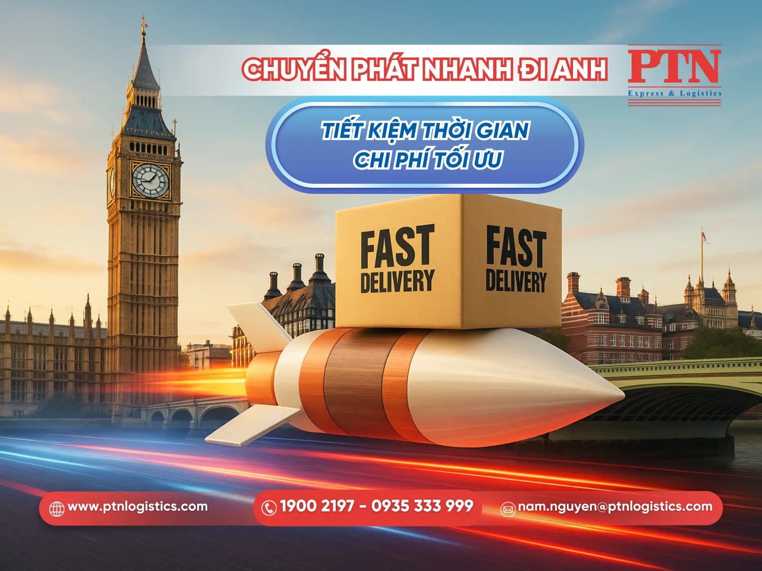 Chuyển phát nhanh đi Anh