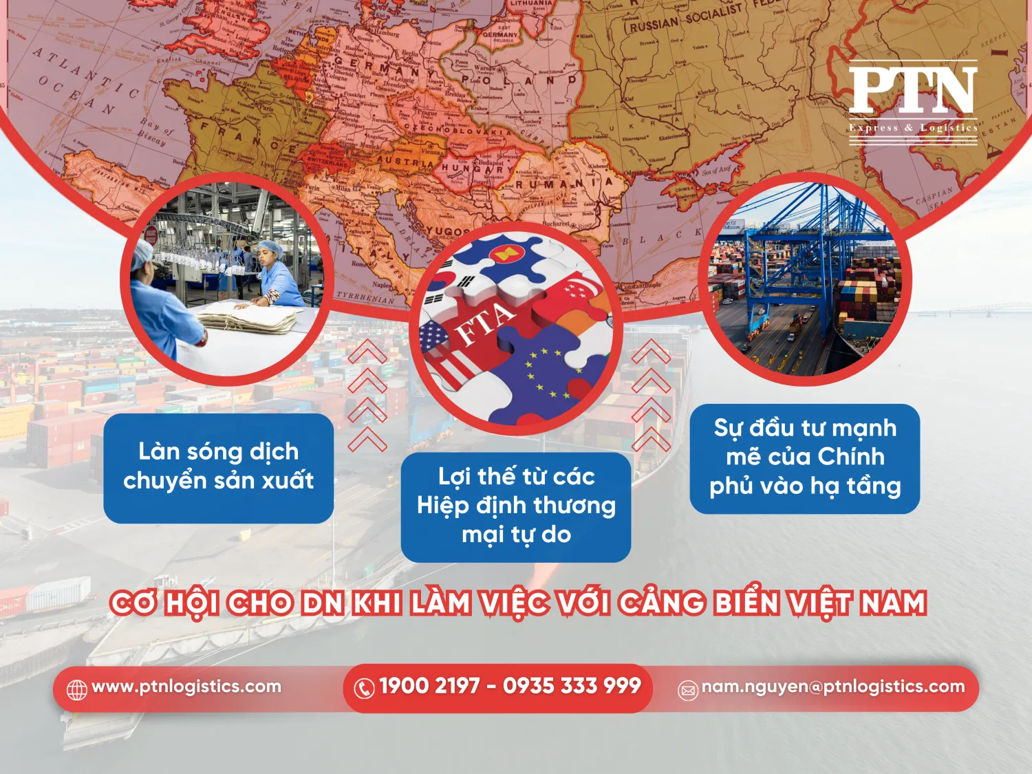Cơ hội cho doanh nghiệp làm việc với cảng biển Việt Nam
