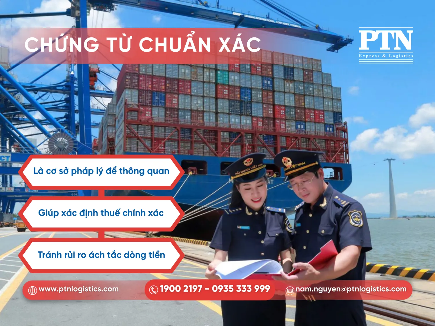 Cơ sở để thông quan và thanh toán