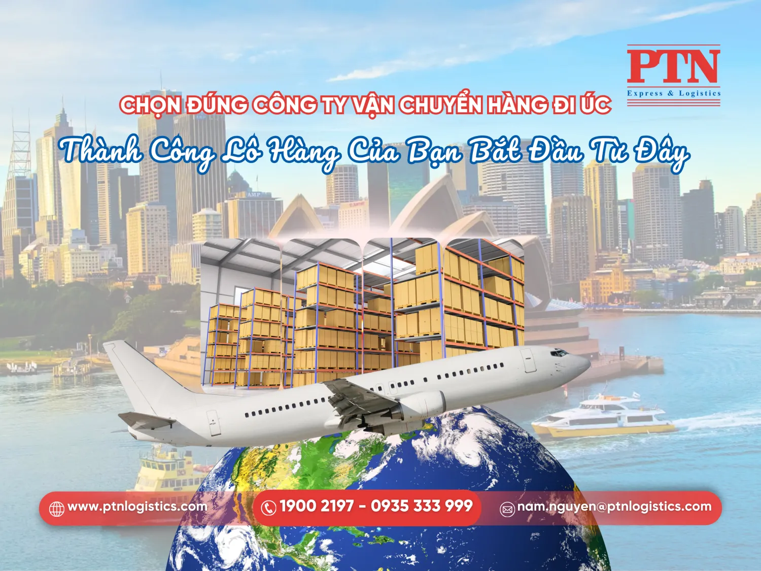 Công ty vận chuyển hàng đi Úc
