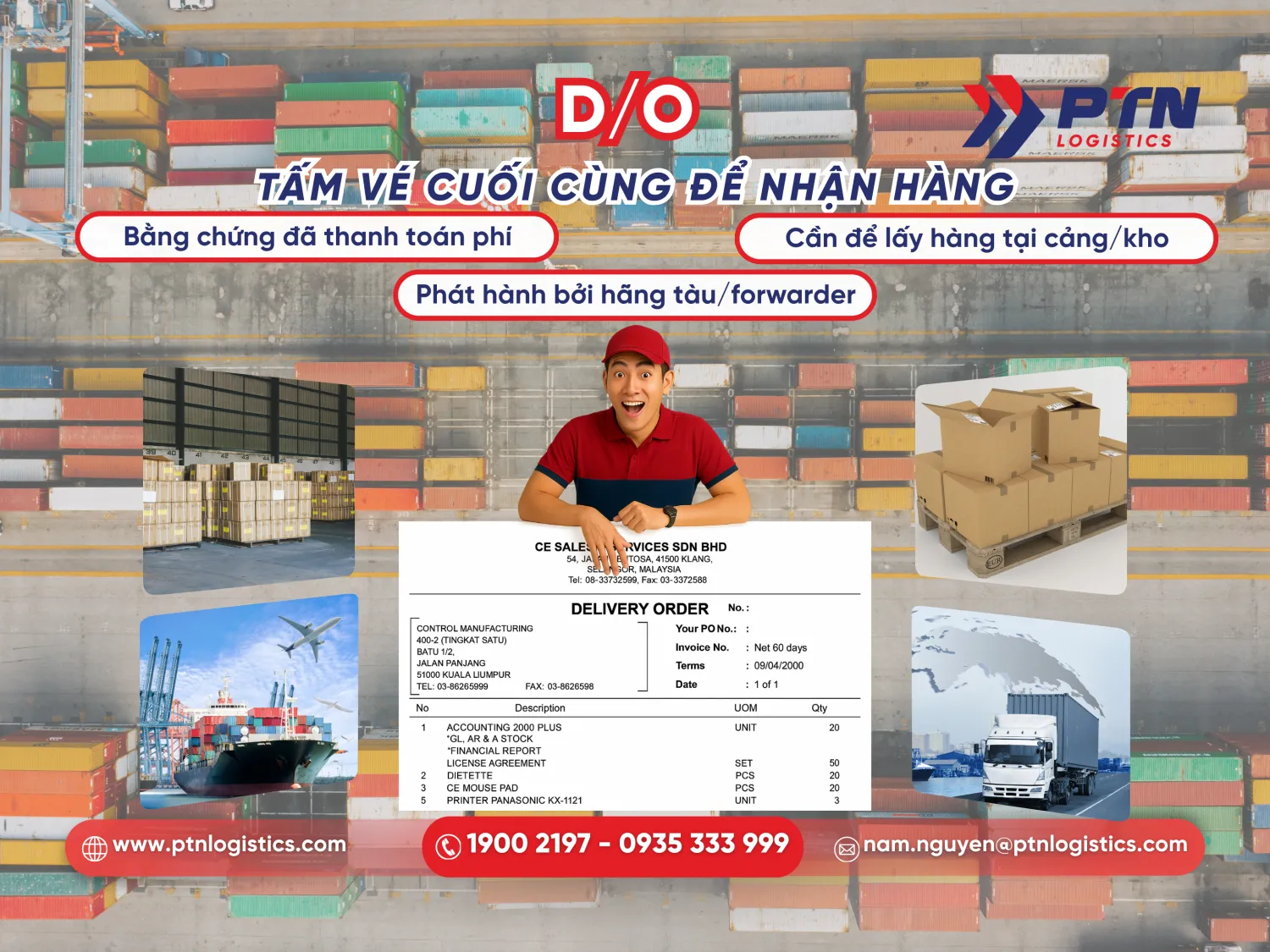 D/O là gì? Tấm vé cuối cùng để nhận hàng