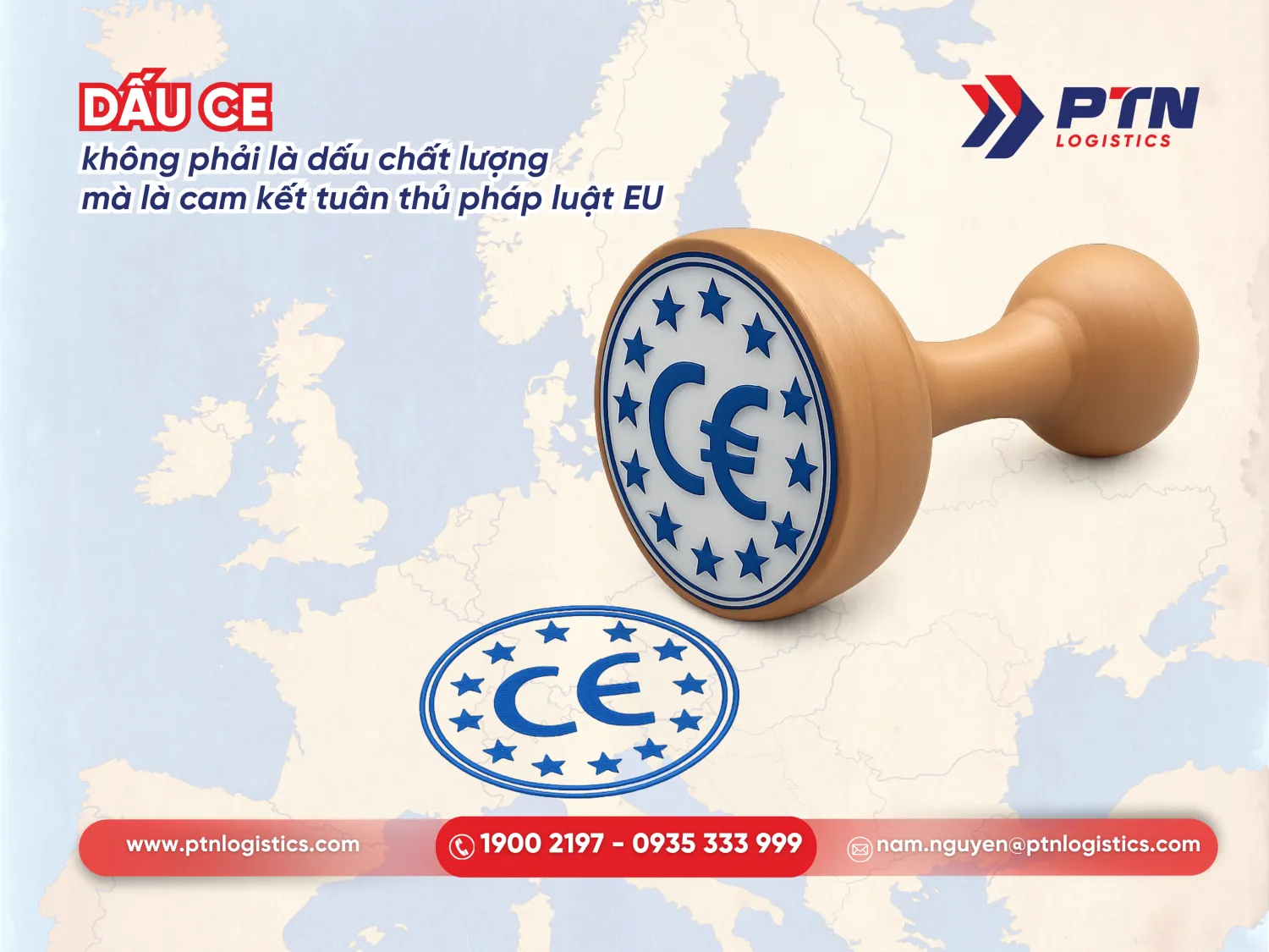 Dấu CE không phải dấu chất lượng mà là cam kết tuân thủ pháp  luật EU