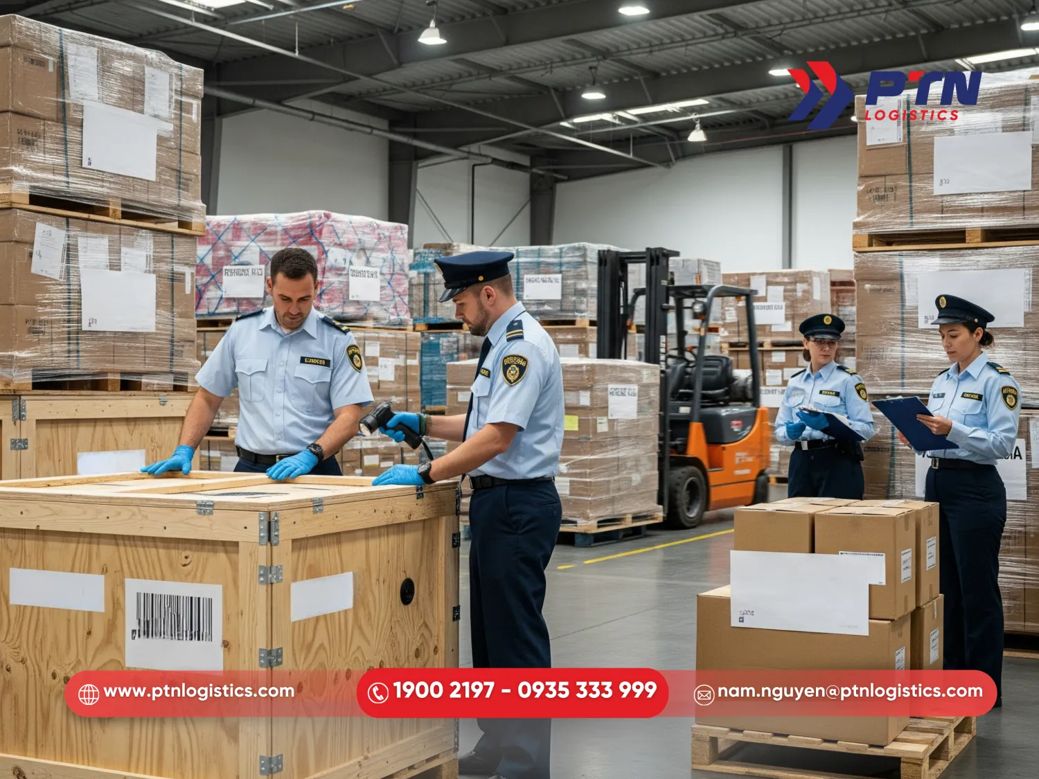 Depot là điểm để làm thủ tục hải quan