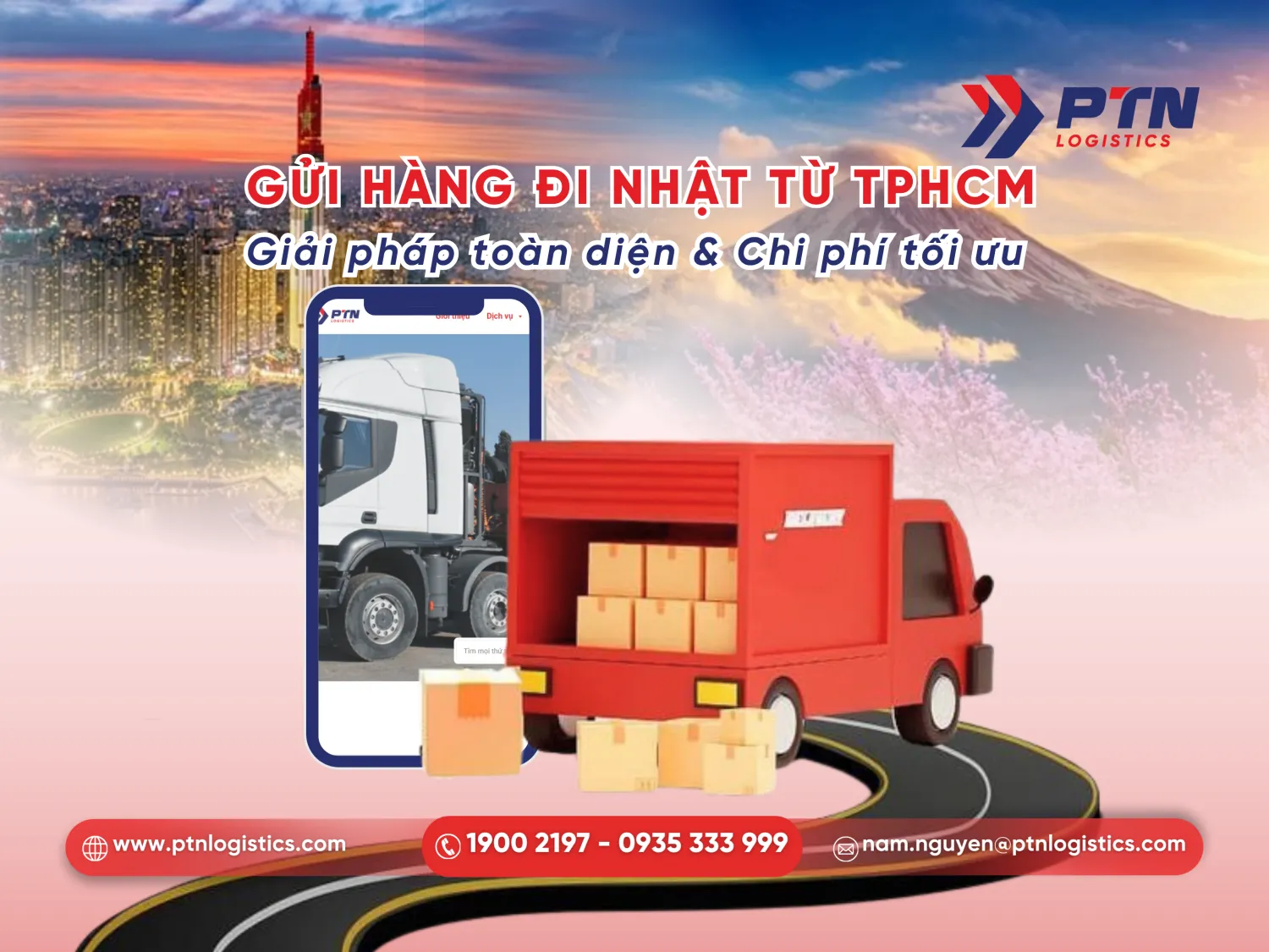 Dịch vụ gửi hàng đi Nhật tại TPHCM