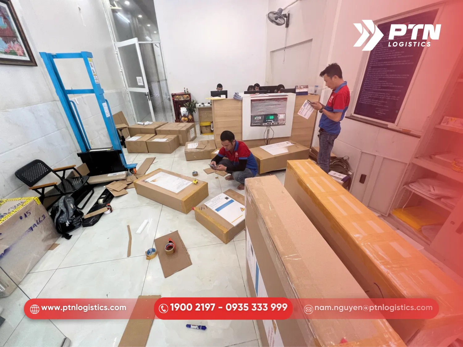 Dịch vụ gửi nệm đi Úc tại PTN Logistics