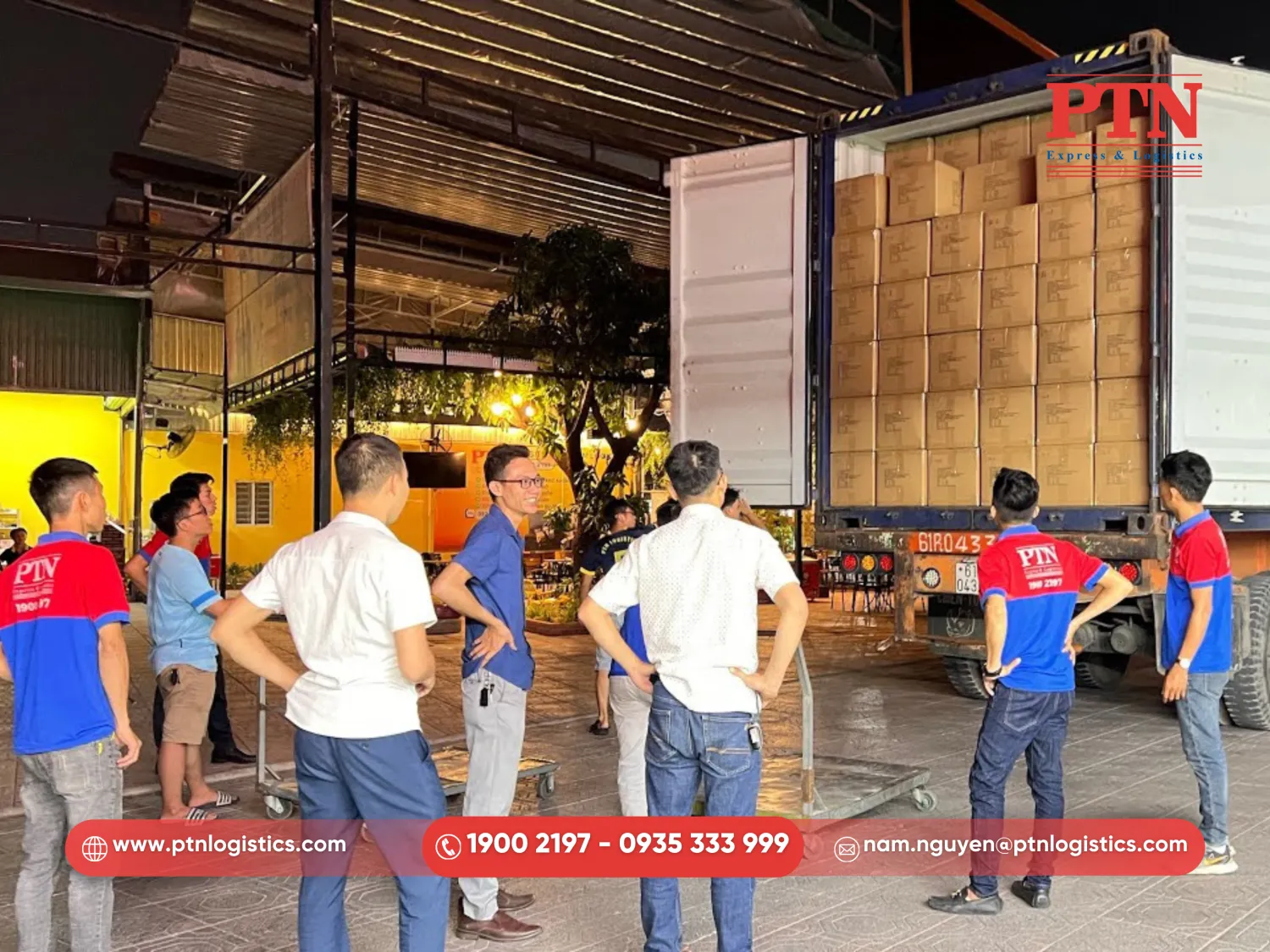 Dịch vụ logistics trọn gói tại cửa khẩu Xa Mát của PTN Logistics