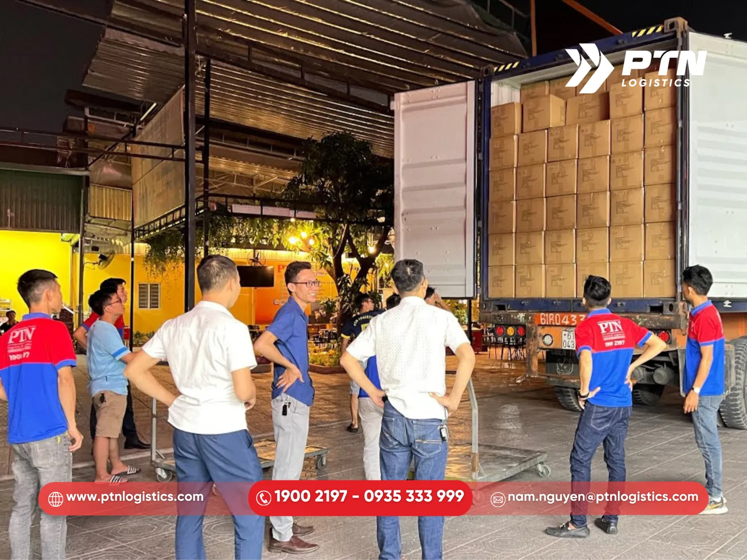 Dịch vụ logistics trọn gói cửa khẩu Xa Mát của PTN