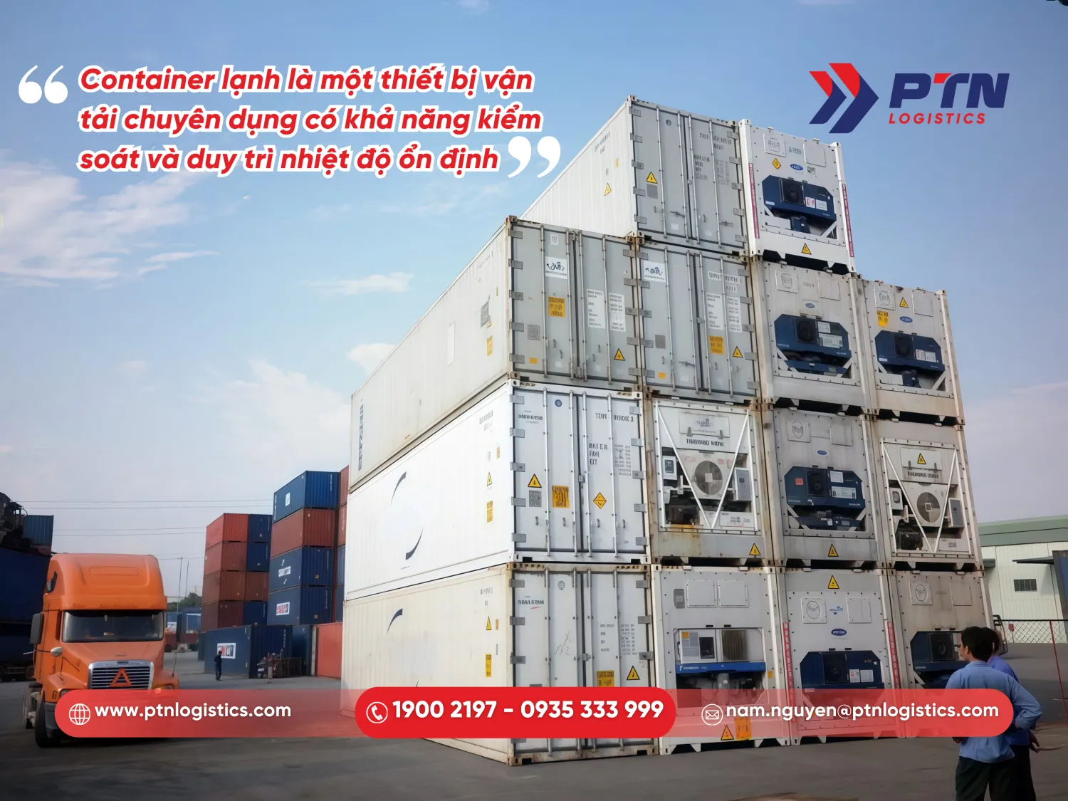 Định nghĩa container lạnh