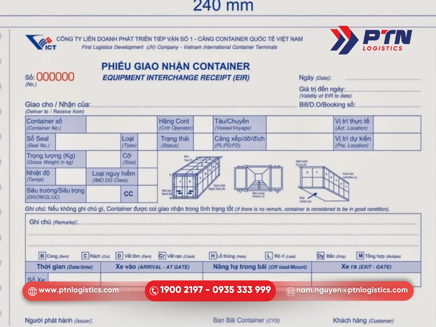 Đọc hiểu một phiếu air