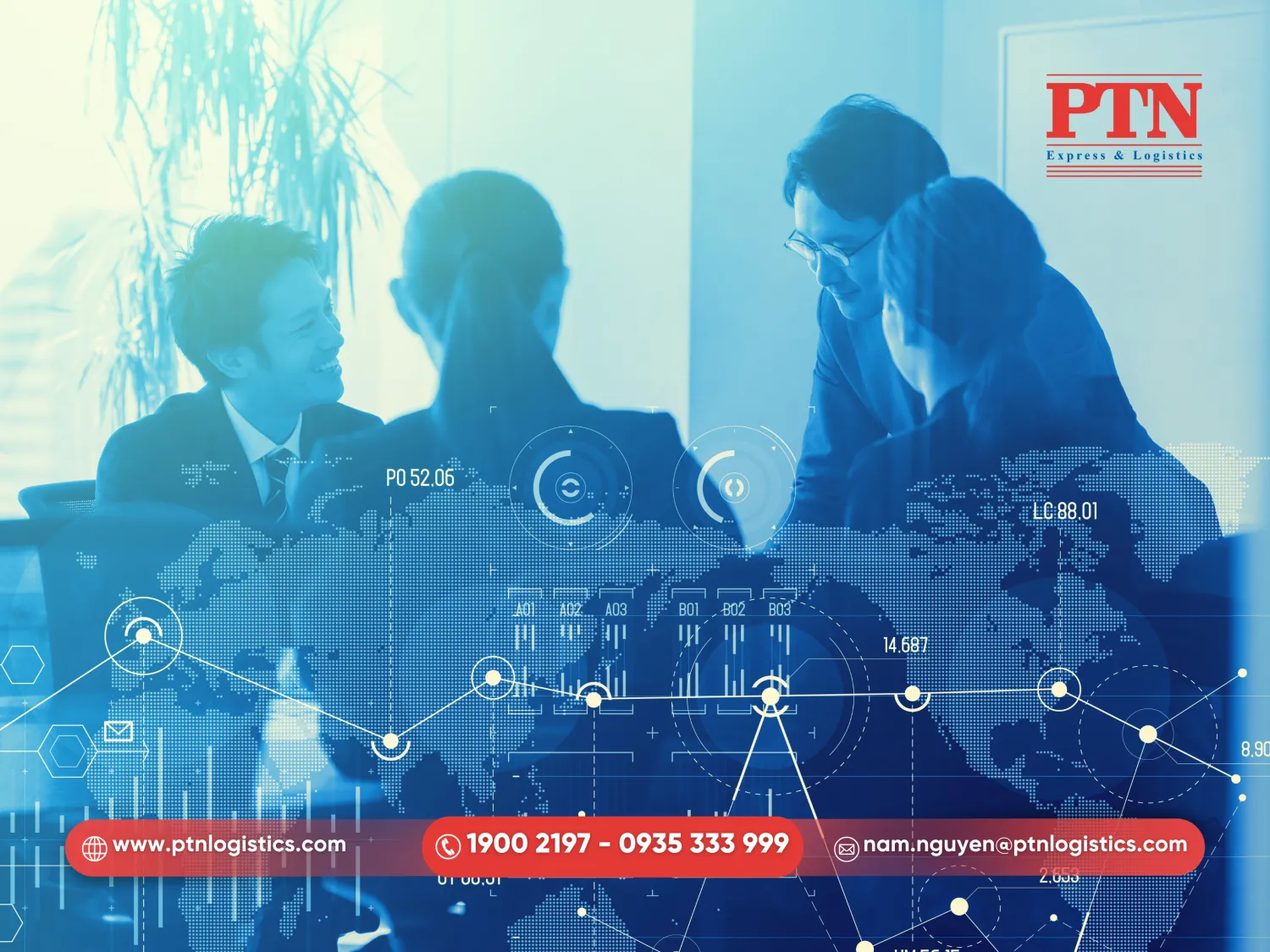 Đội ngũ chuyên viên khai báo và xử lý hàng hóa theo chuẩn quốc tế