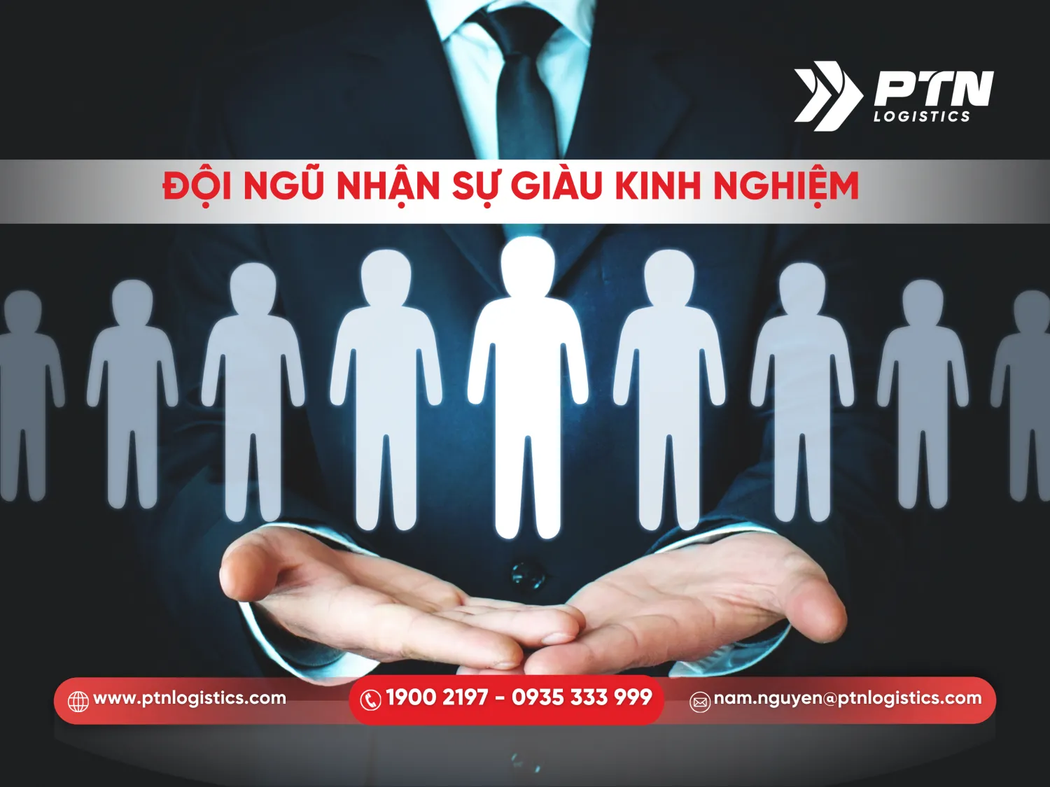 Đội ngũ nhân sự logistics giàu kinh nghiệm