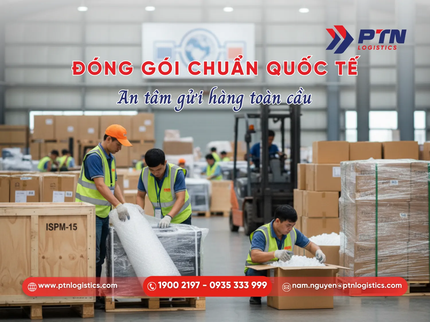 Đóng gói bảo vệ hàng hóa