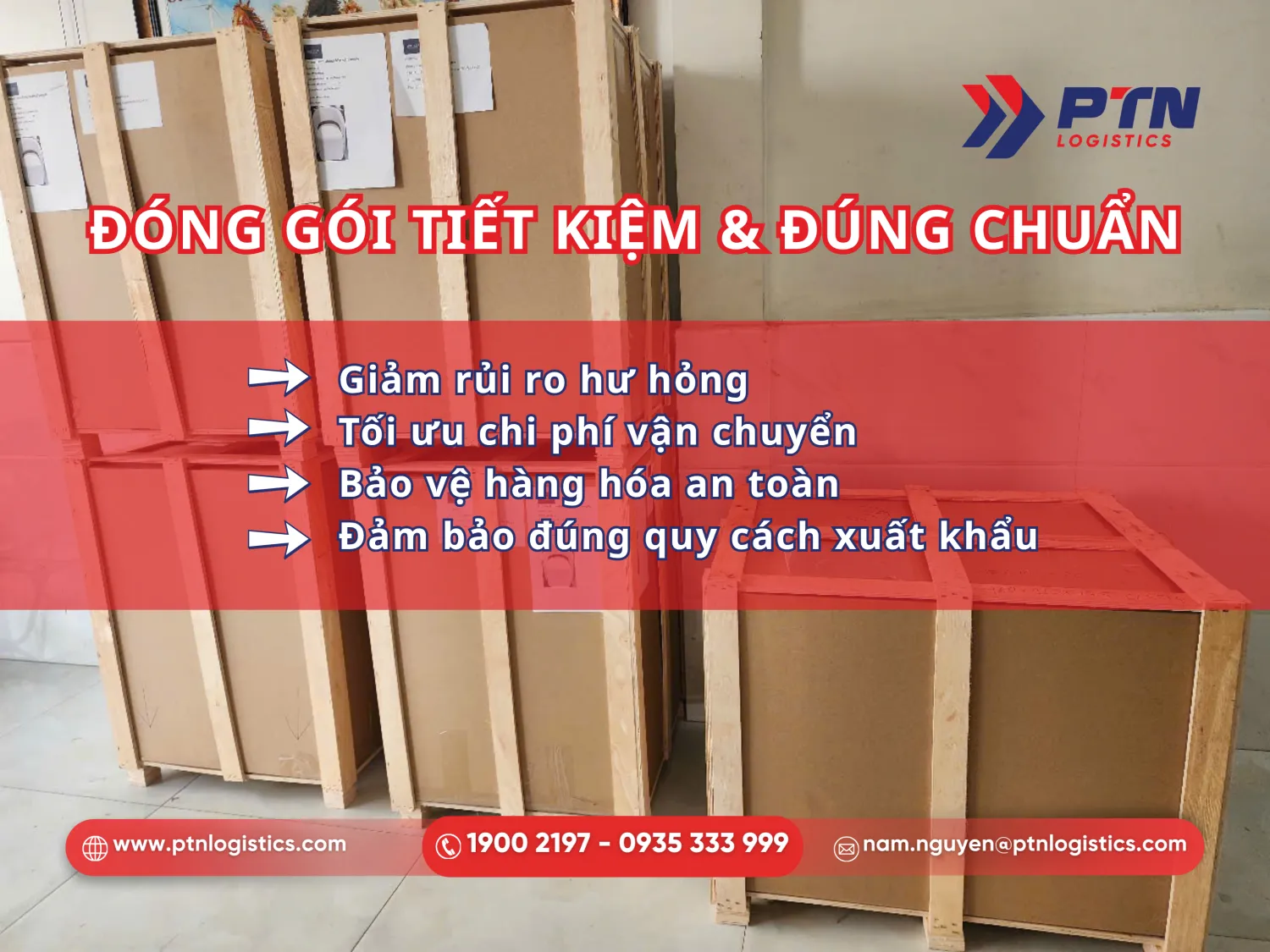 Đóng gói đúng chuẩn giúp tiết kiệm chi phí