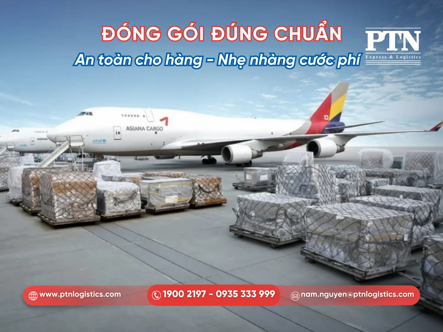 Đóng gói hàng hóa đúng chuẩn