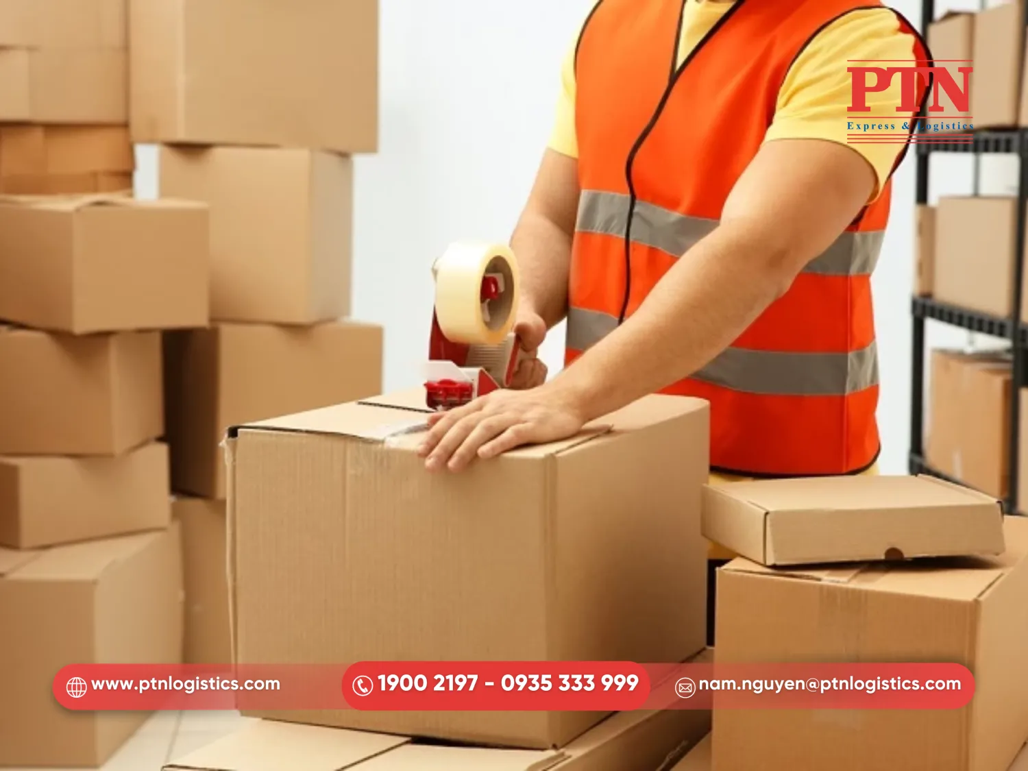 Đóng gói hàng hóa đúng tiêu chuẩn