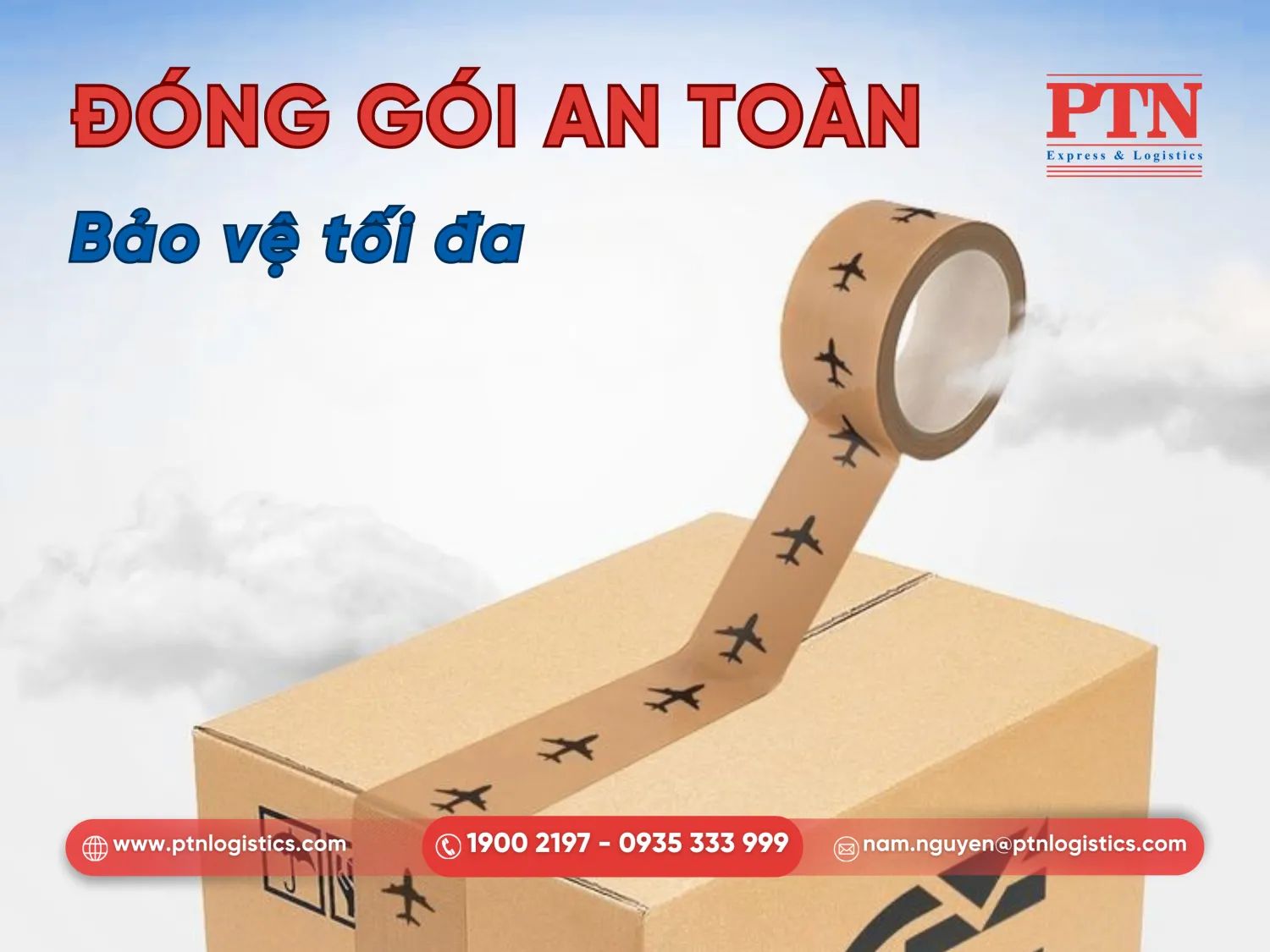 Dóng gói hàng hóa gửi đi Canada