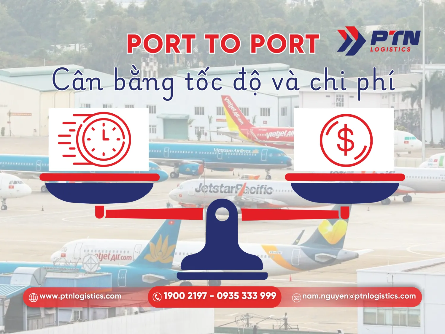 Dùng port to port khi cần cân bằng giữa tốc độ và chi phí
