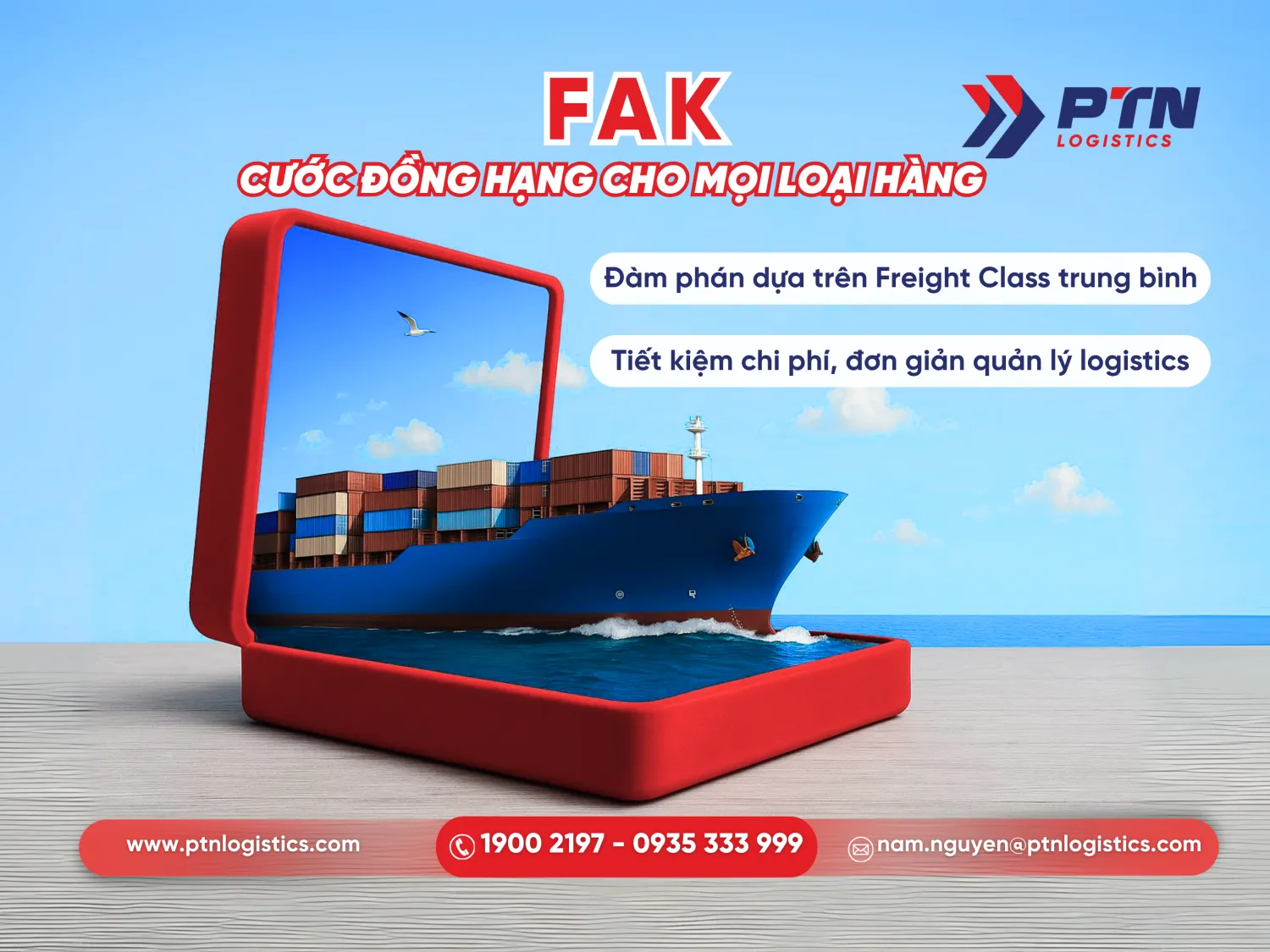 FAK là gì? Cước đóng hàng cho mỗi loại hàng