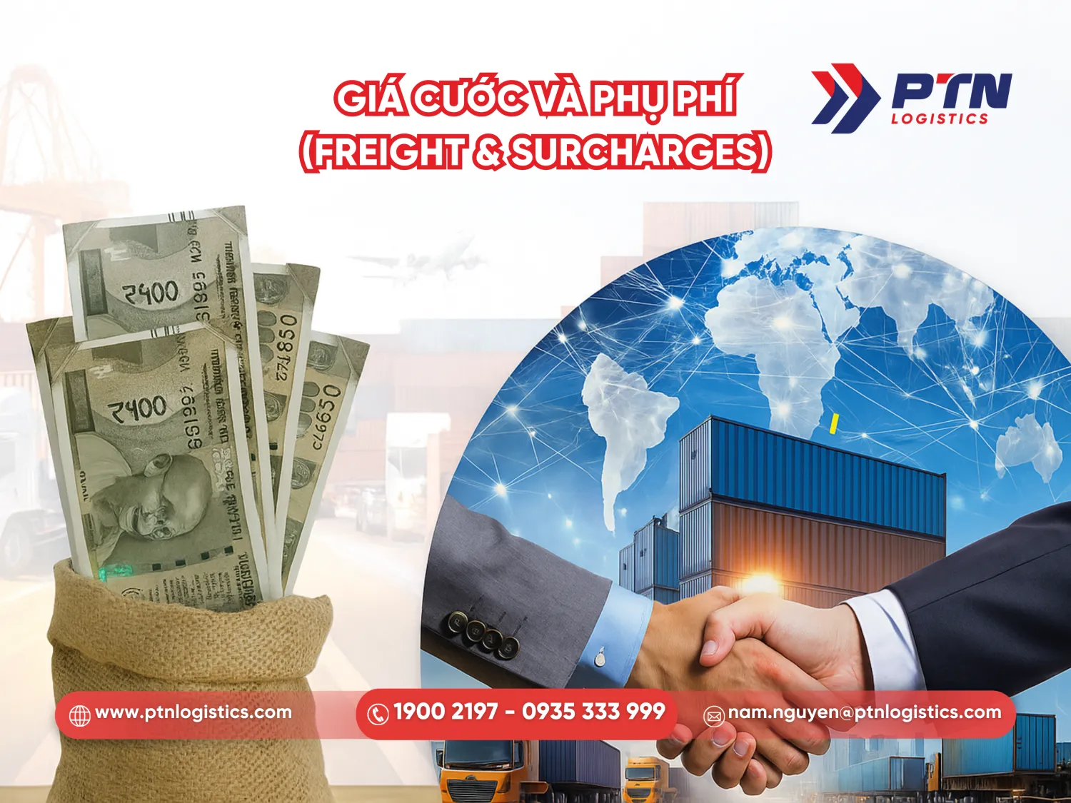 Giá cước và phụ phí (Freight and surcharges)