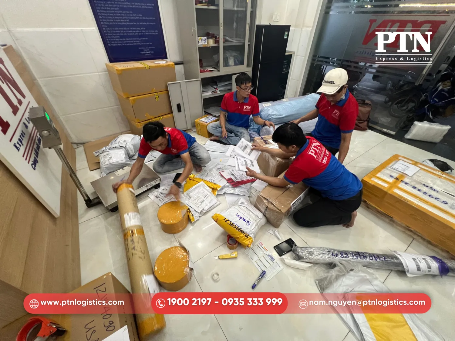 Giải pháp gửi hàng nước ngoài từ PTN