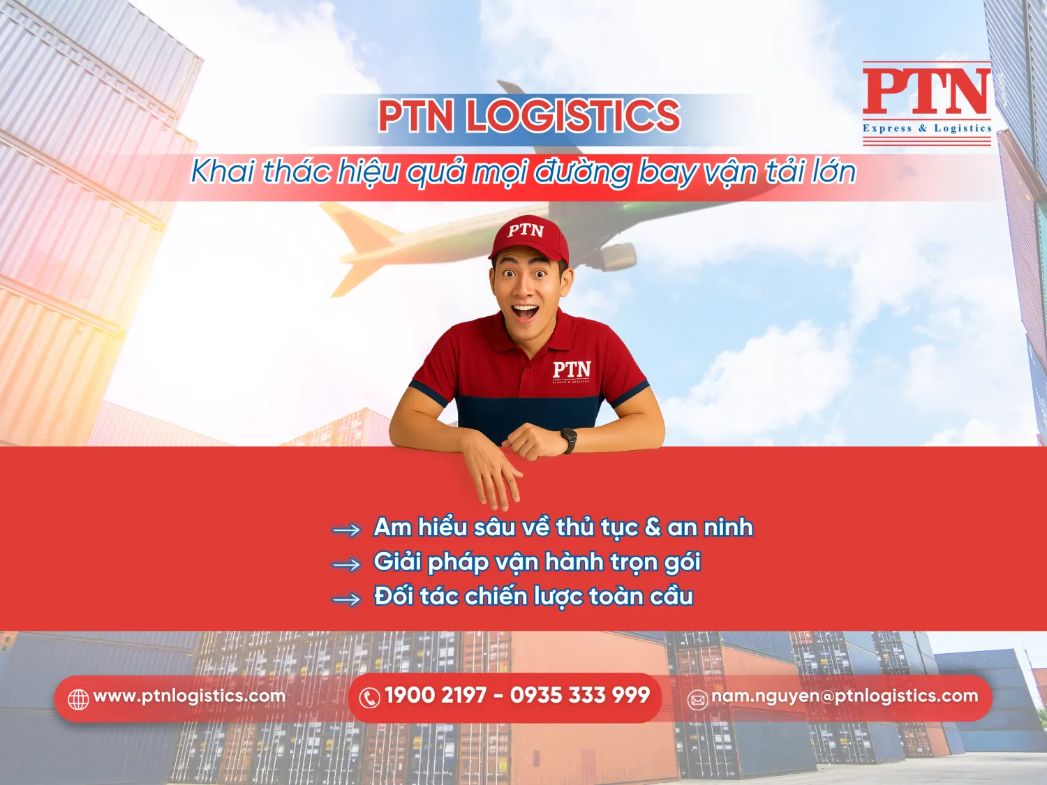 Giải pháp tối ưu từ PTN Logistics