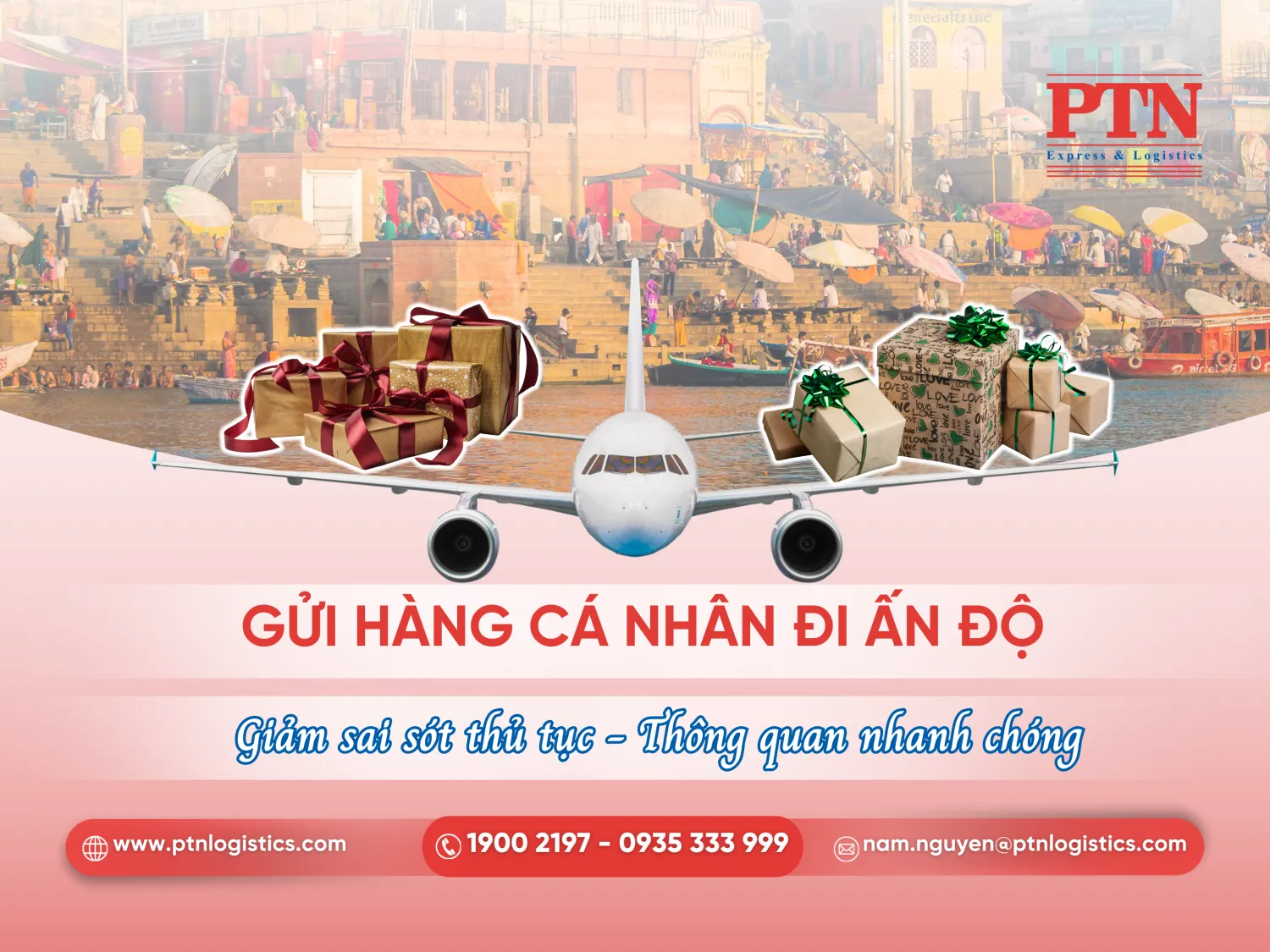 Gửi bưu phẩm quà tặng cho người thân