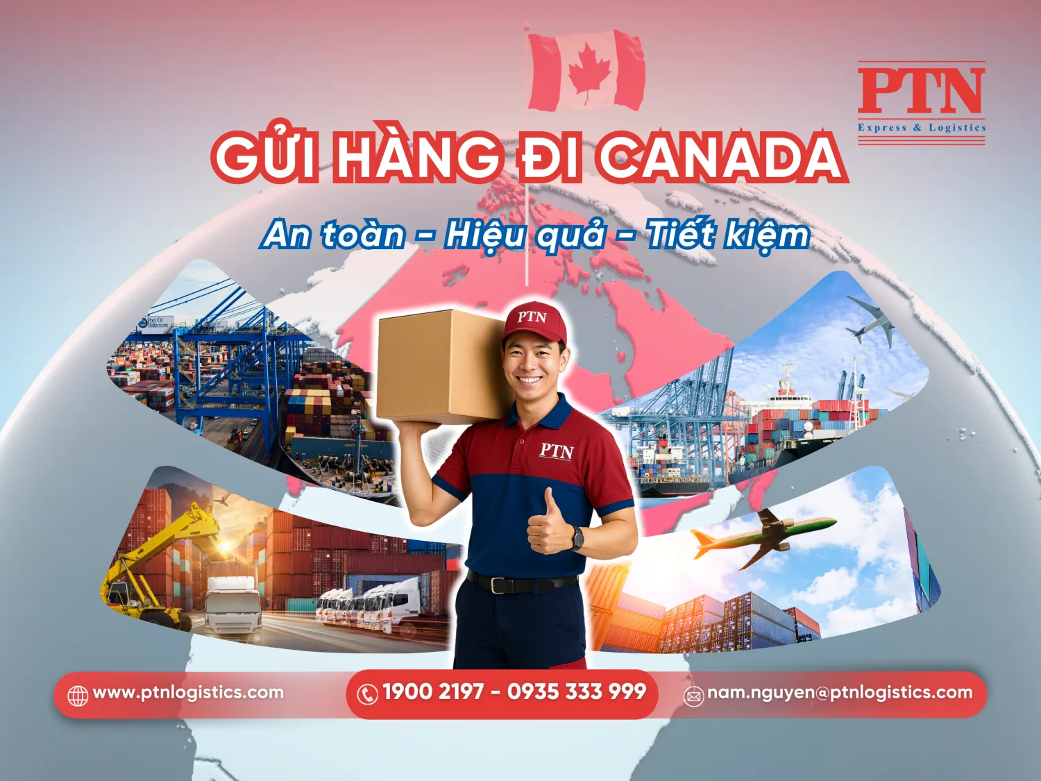 Gửi hàng đi Canada