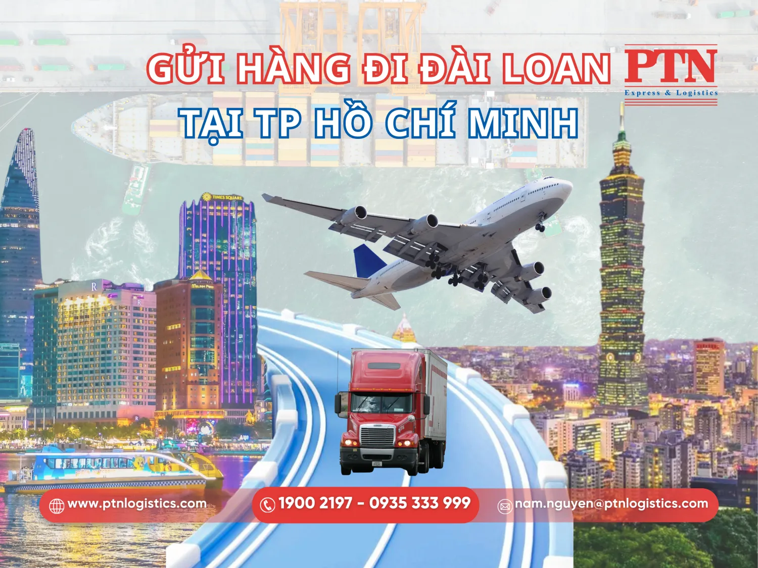 Gửi hàng đi Đài Loan tại TPHCM