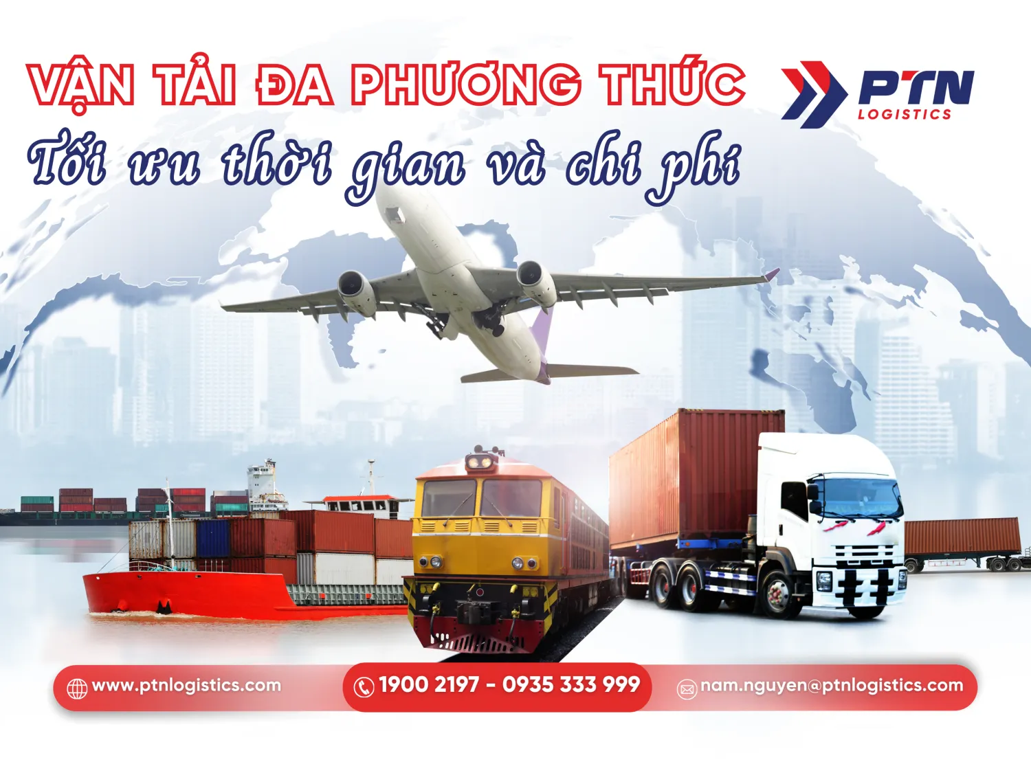 Gửi hàng đi Hàn Quốc bằng hình thức kết hợp