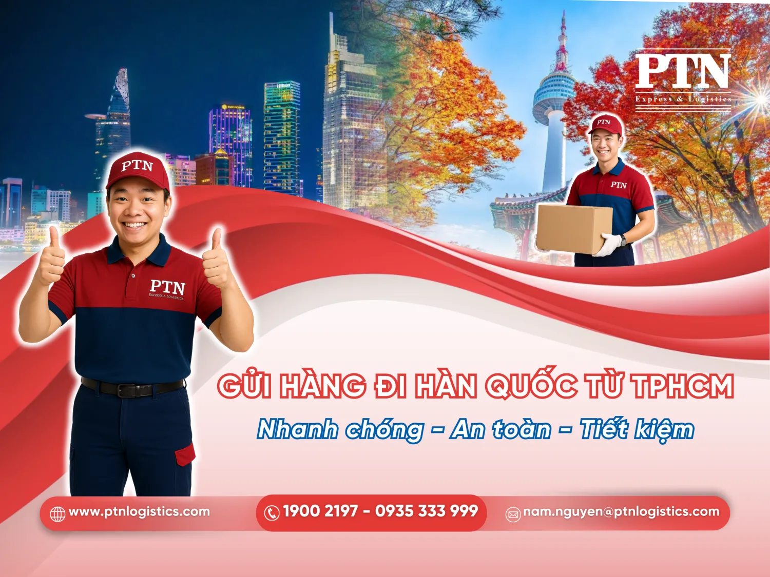 Gửi hàng đi Hàn Quốc tại TPHCM