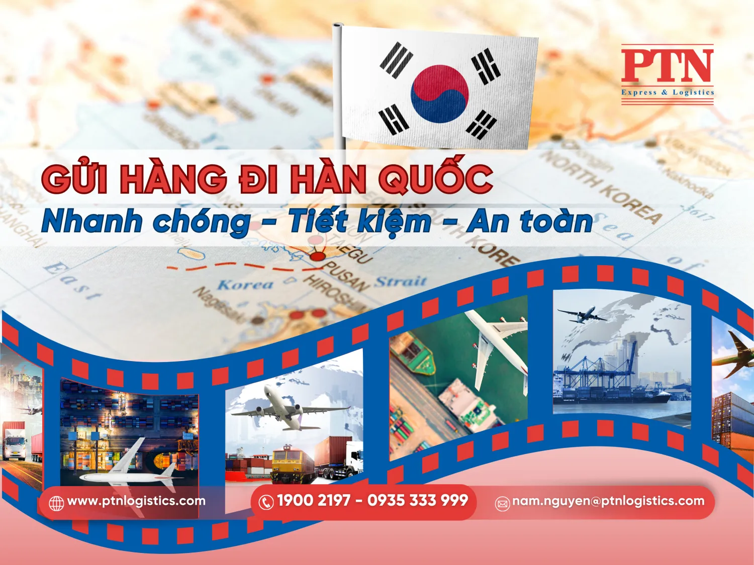 Gửi hàng đi Hàn Quốc
