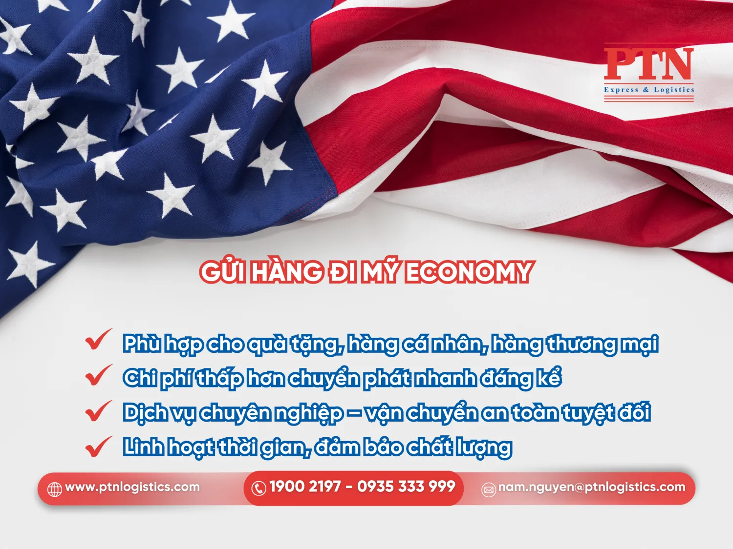 Gửi hàng đi Mỹ (Economy)