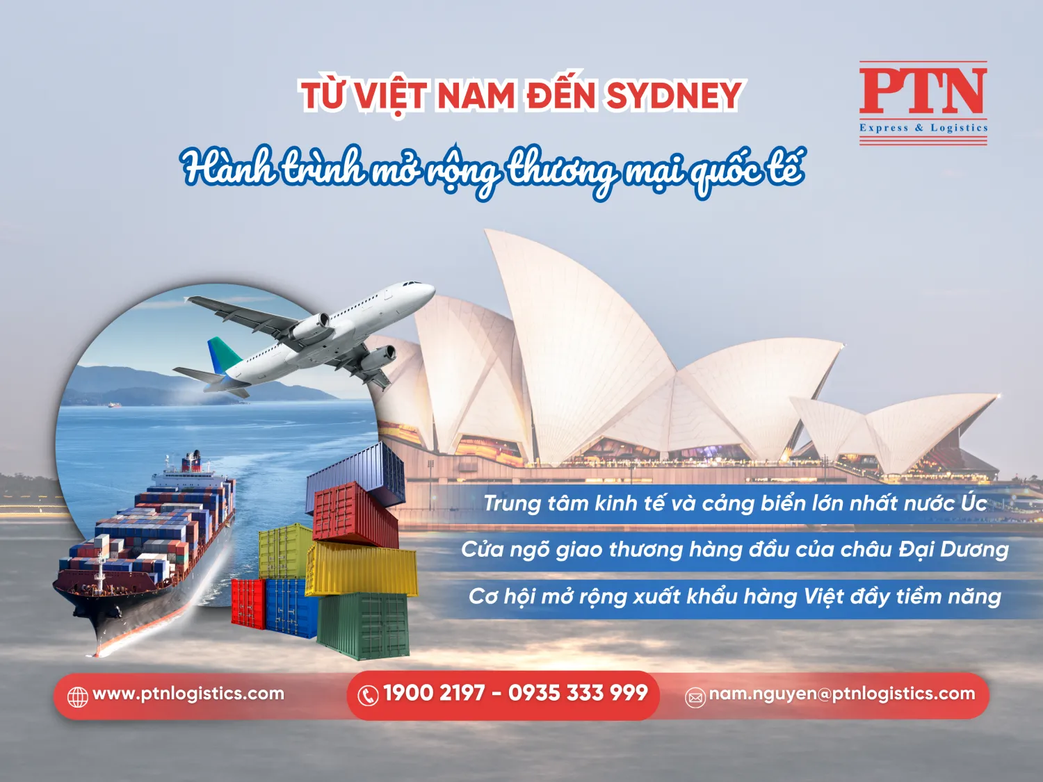 Gửi hàng đi Sydney