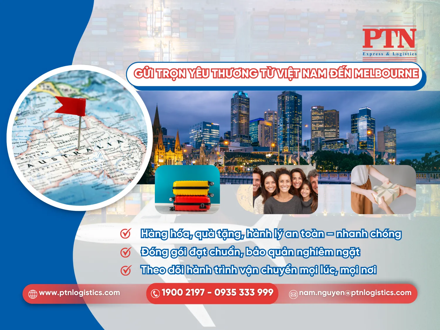 Gửi trọn yêu thương từ Việt Nam đến Melbourne