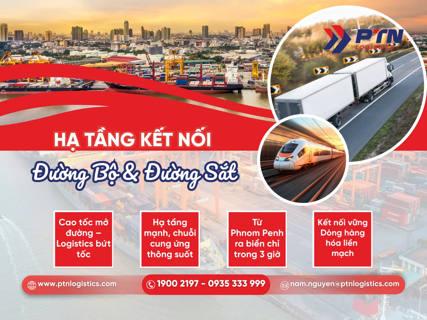 Hạ tầng kết nối đường bộ và đường sắt linh hoạt