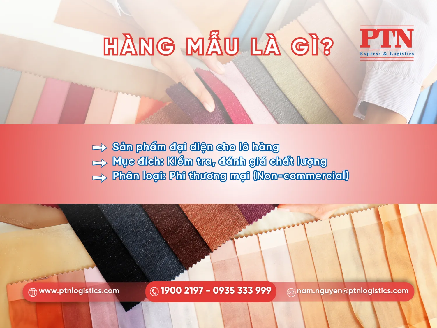 Hàng mẫu trong xuất nhập khẩu là gì?